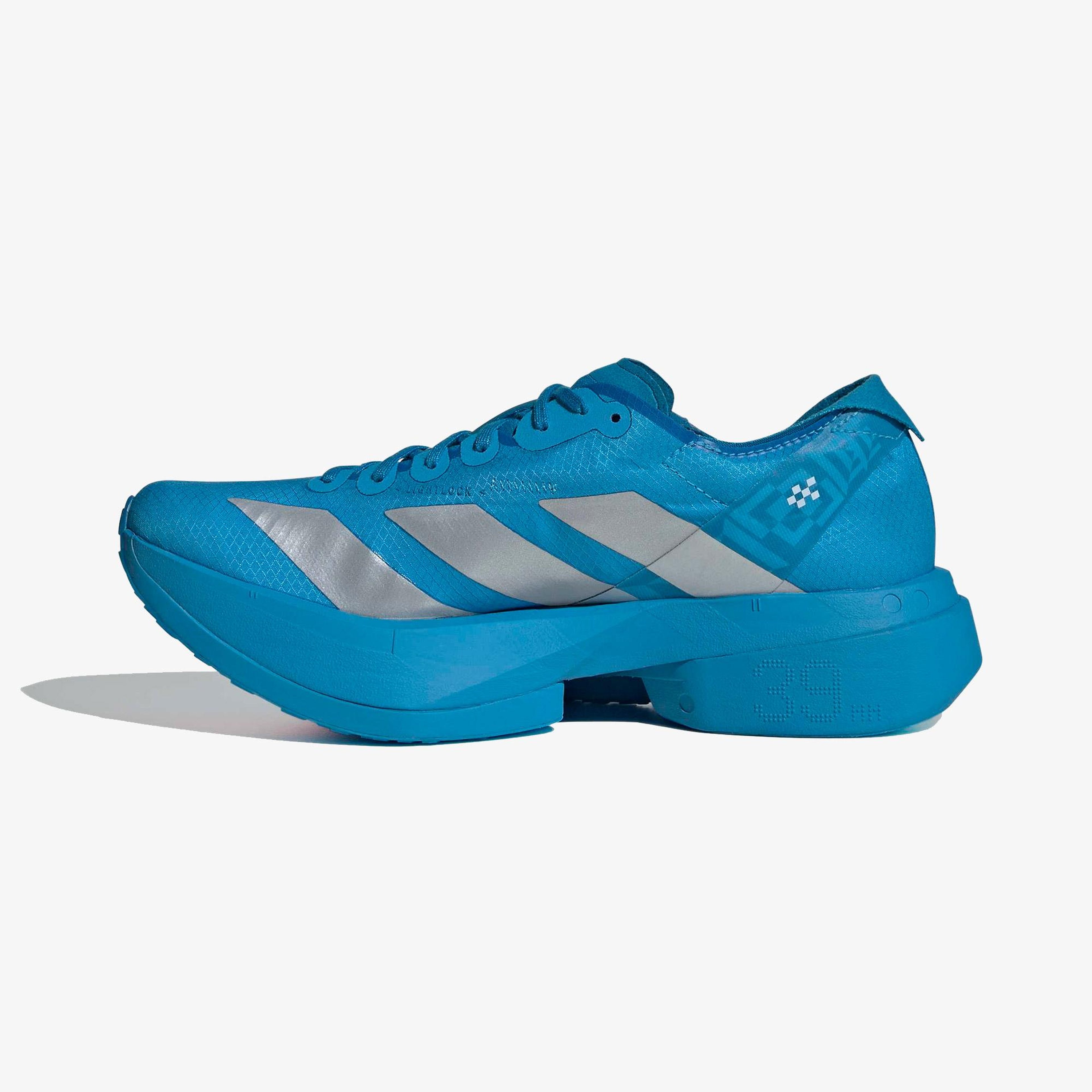 adidas Adizero Adios Pro 4 Kadın Mavi Koşu Ayakkabısı