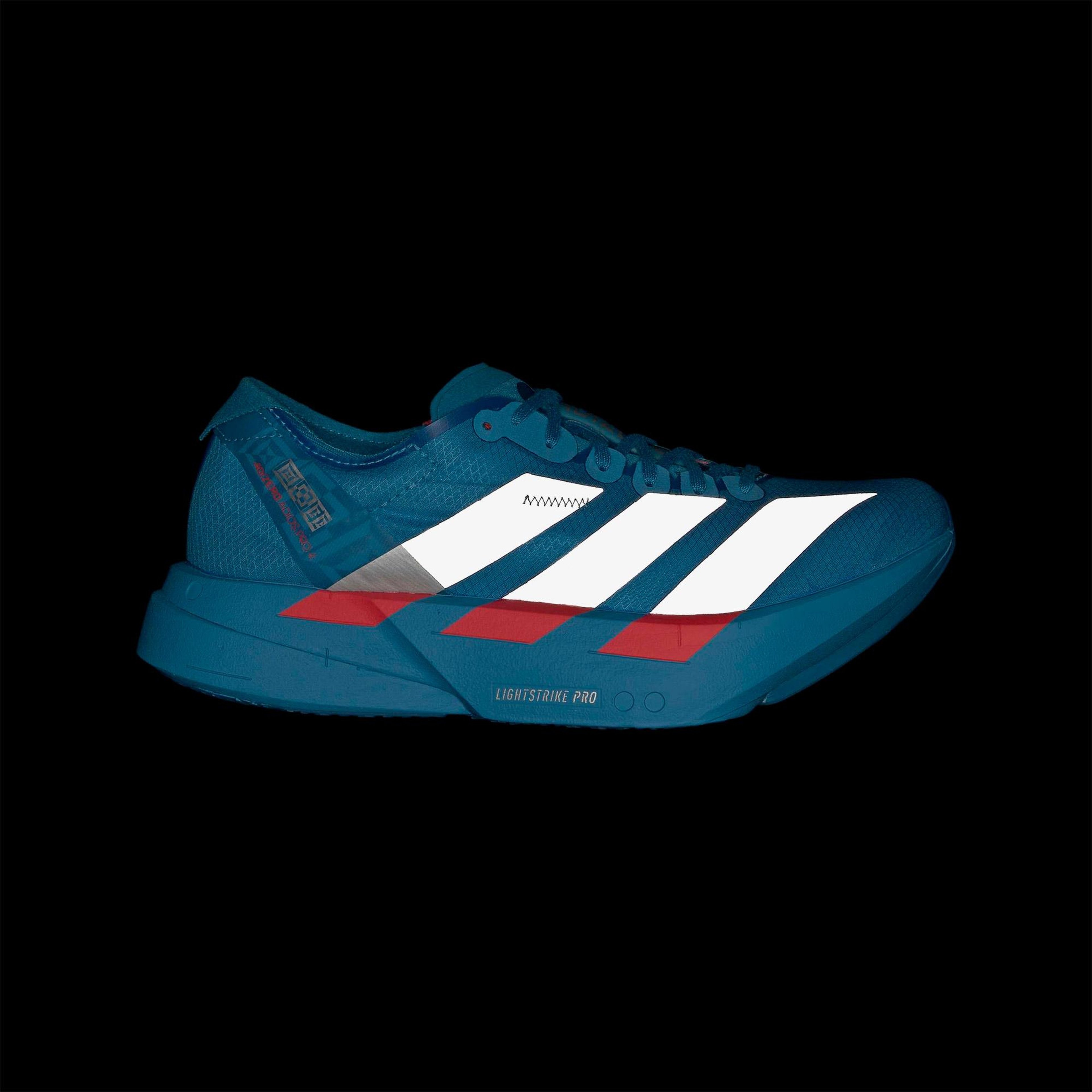 adidas Adizero Adios Pro 4 Kadın Mavi Koşu Ayakkabısı
