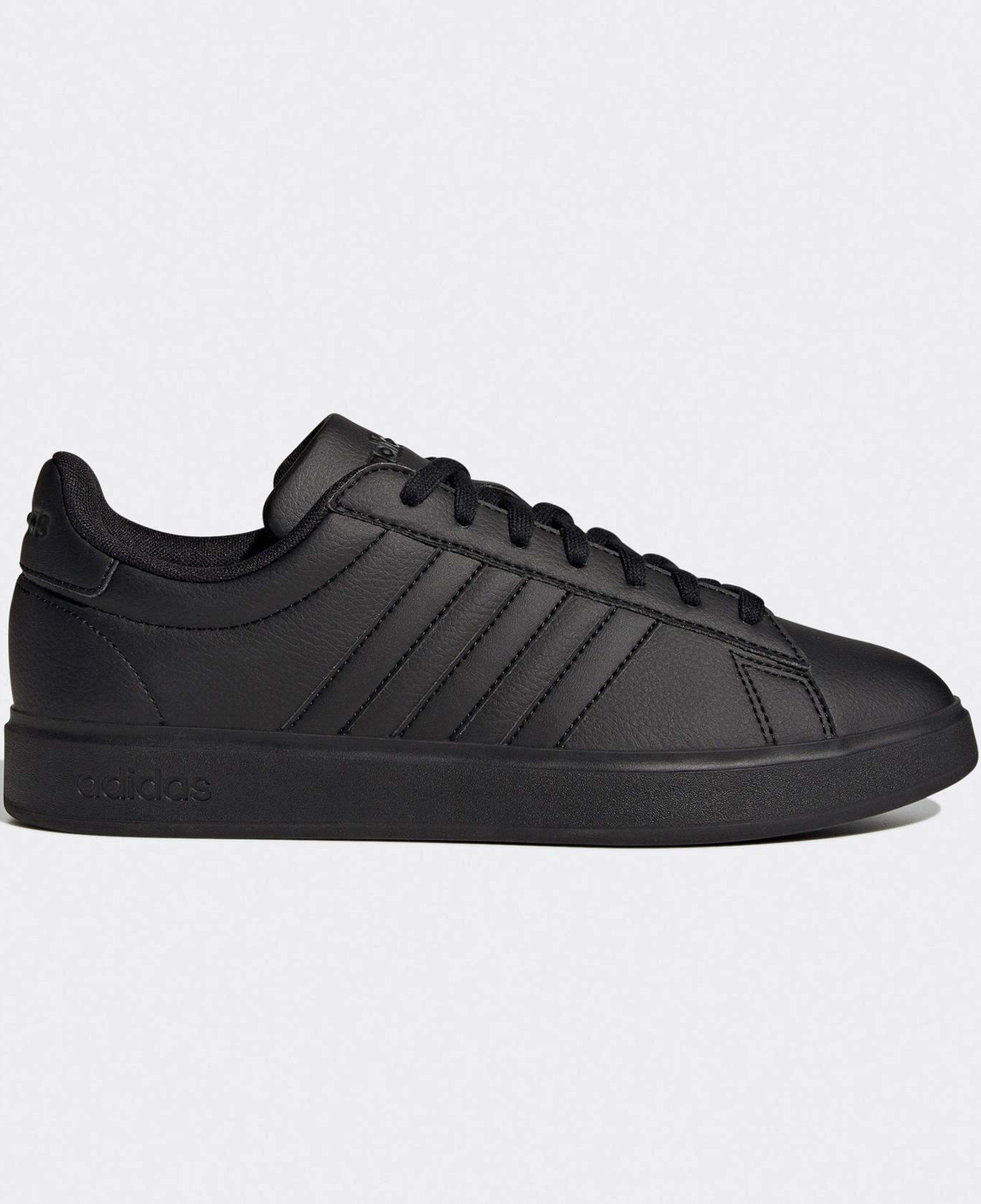 adidas Grand Court 2.0 Erkek Siyah Günlük Spor Ayakkabı