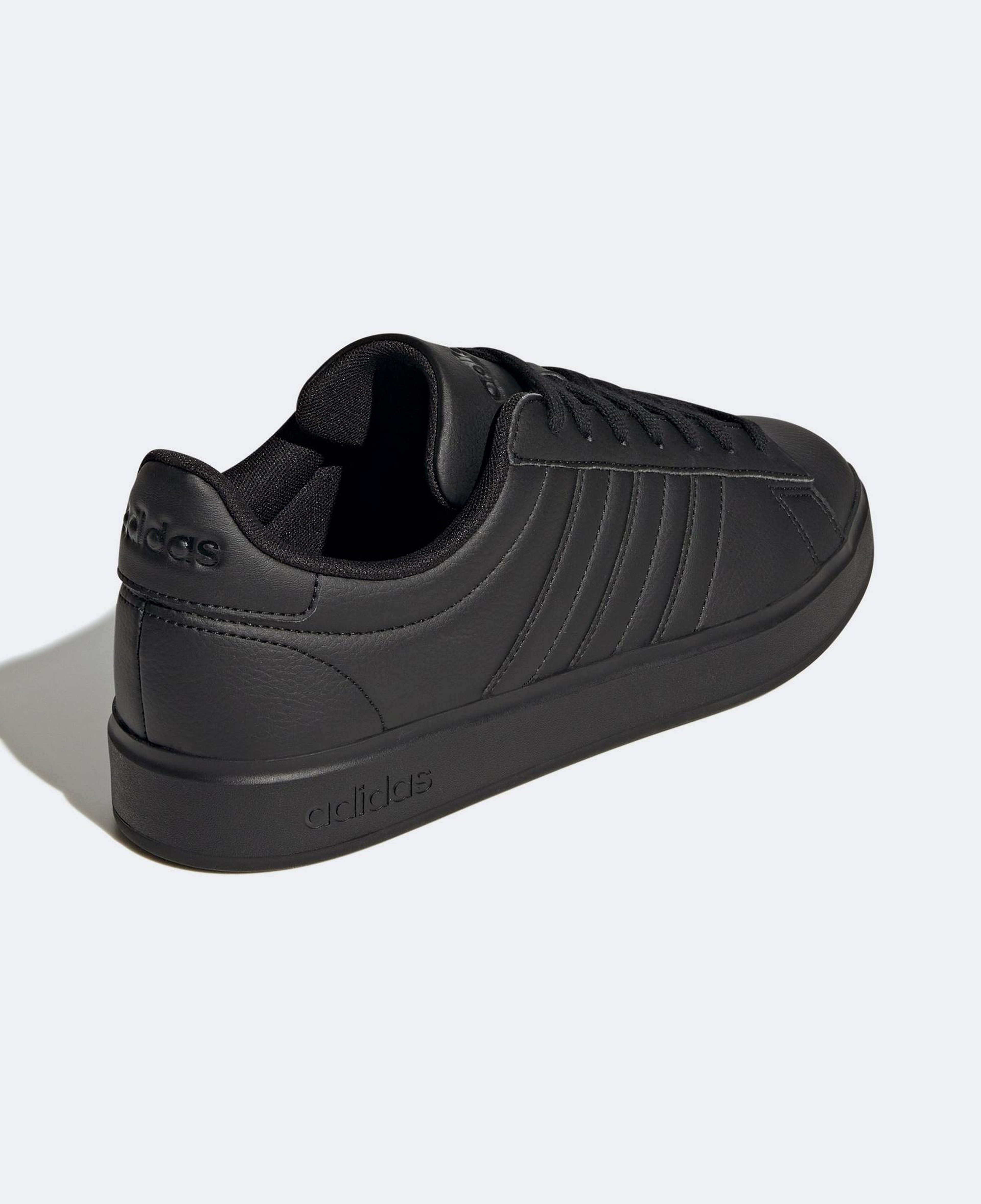 adidas Grand Court 2.0 Erkek Siyah Günlük Spor Ayakkabı