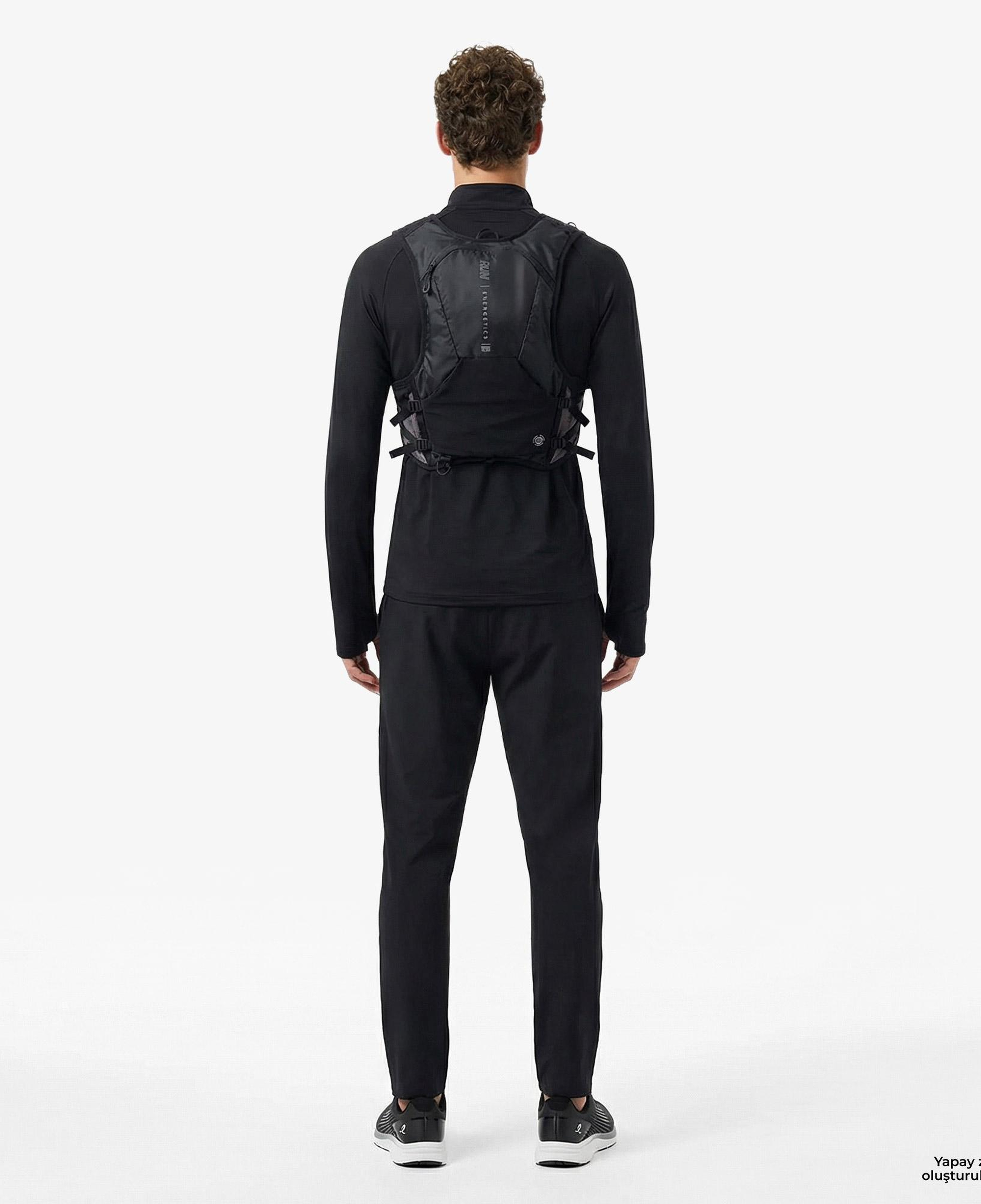 Energetics Zyrox Vest II Erkek Siyah Koşu Yeleği