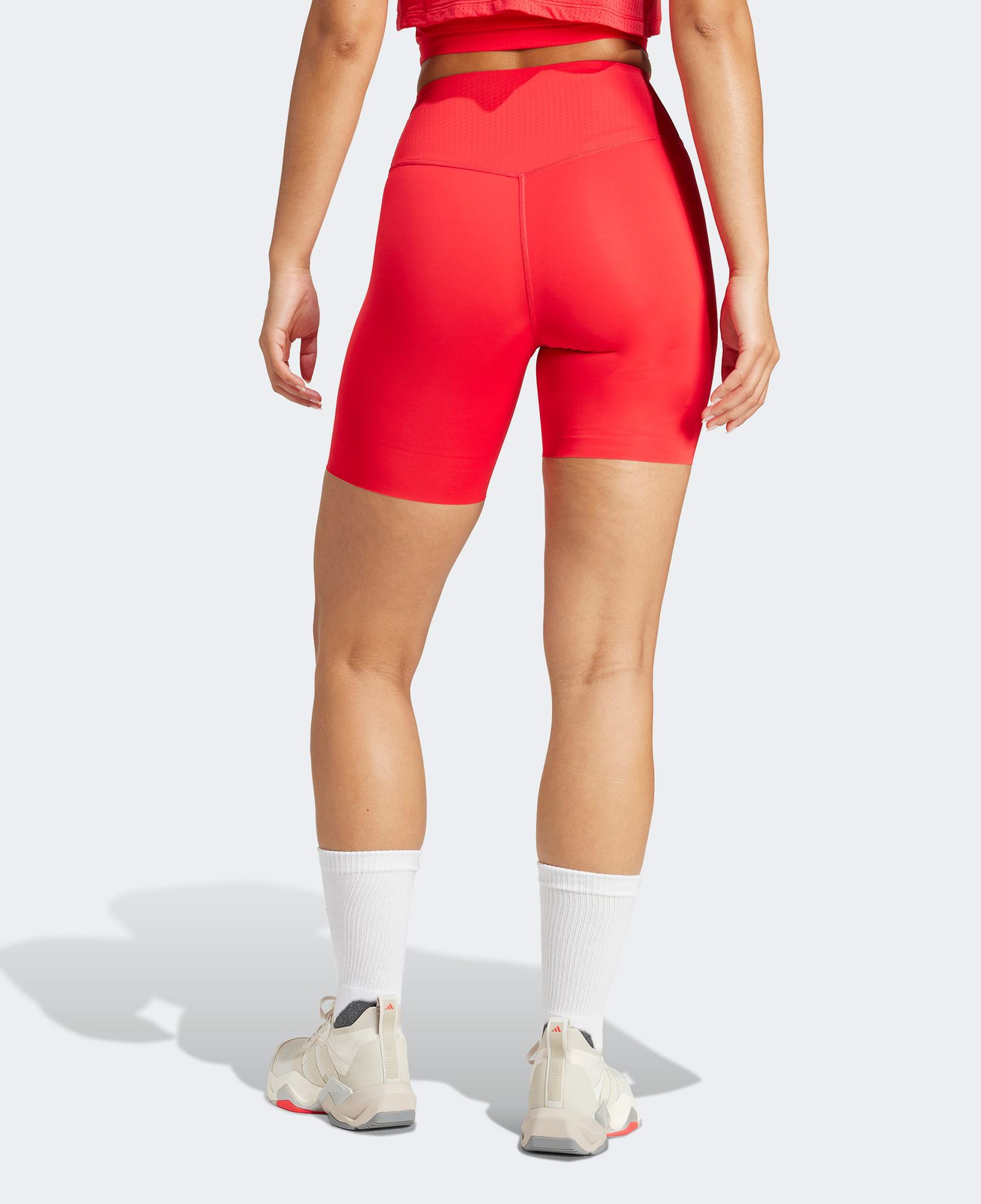 adidas Cool Intensity Biker Kadın Kırmızı Şort