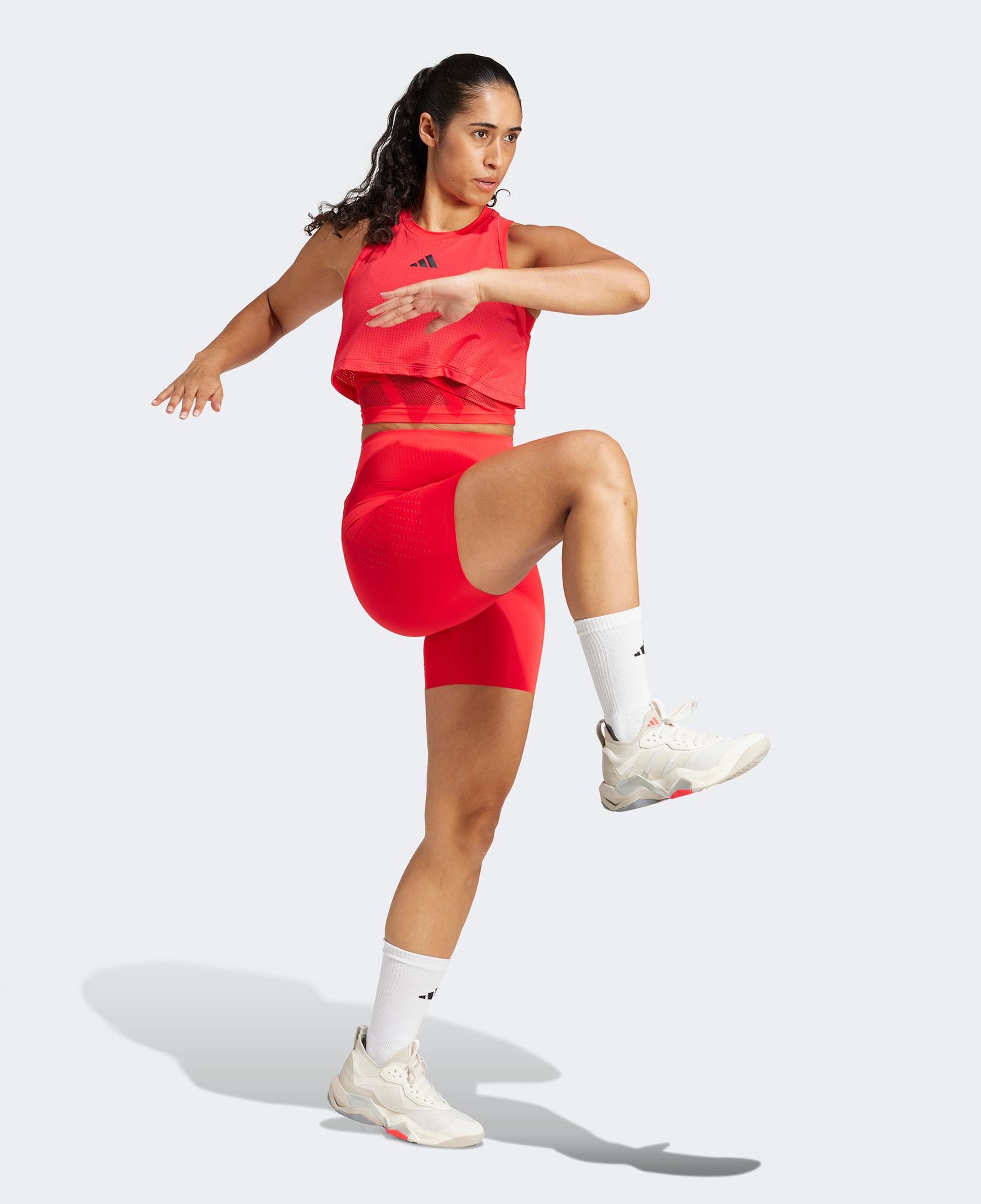 adidas Cool Intensity Biker Kadın Kırmızı Şort