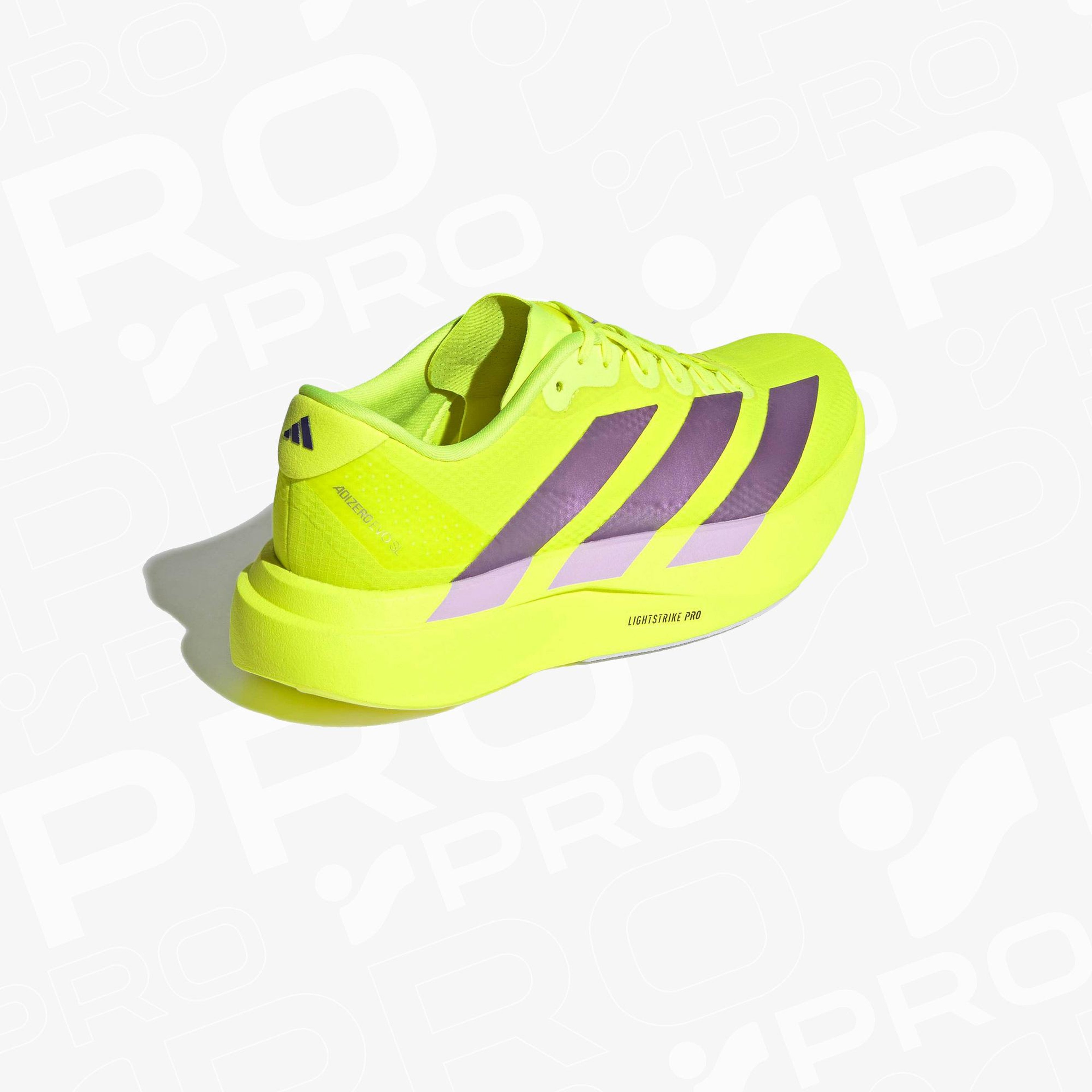adidas Adizero Evo Sl Kadın Sarı Koşu Ayakkabısı