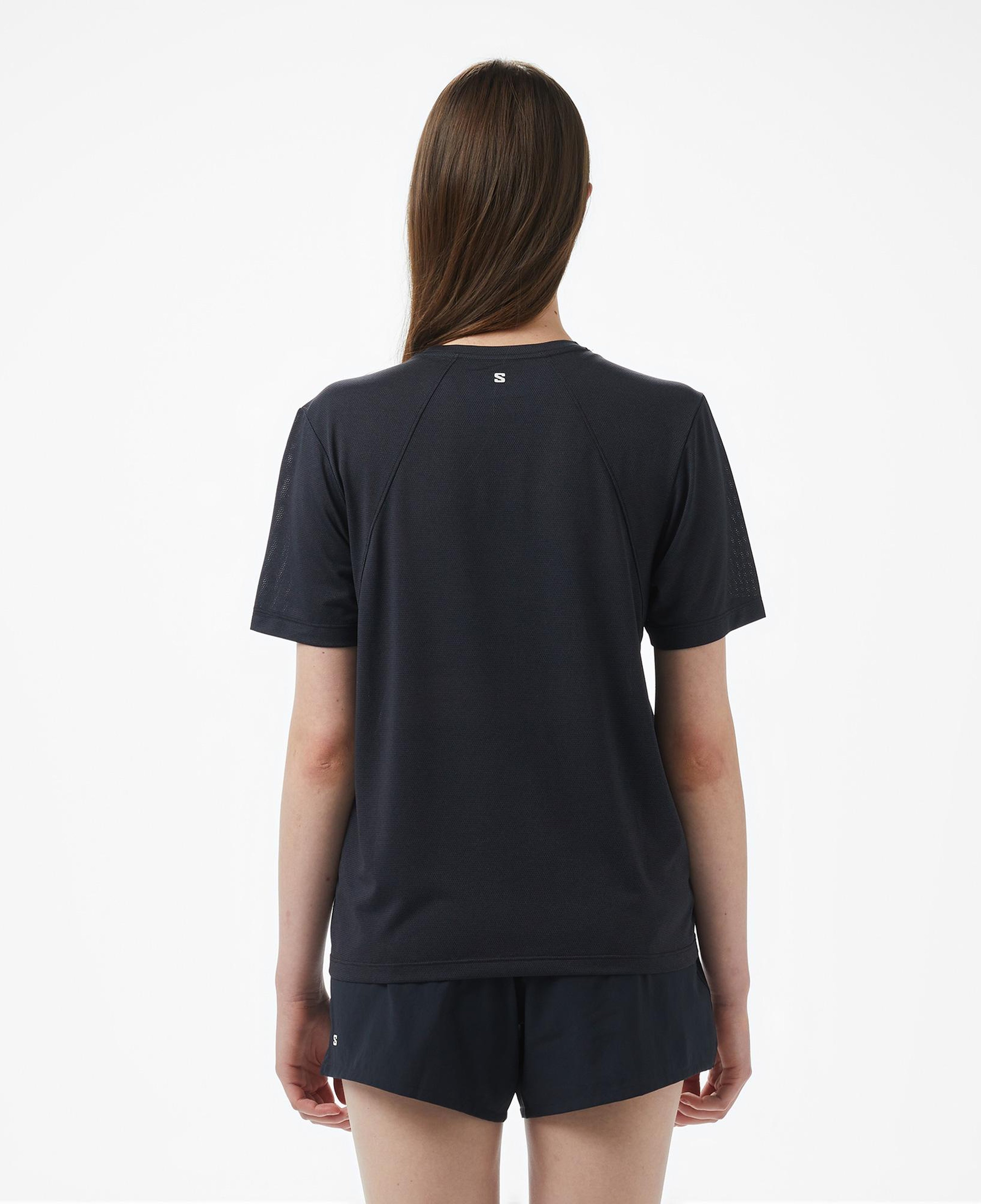 Salomon Shkout Core Kadın Siyah Koşu T-Shirt