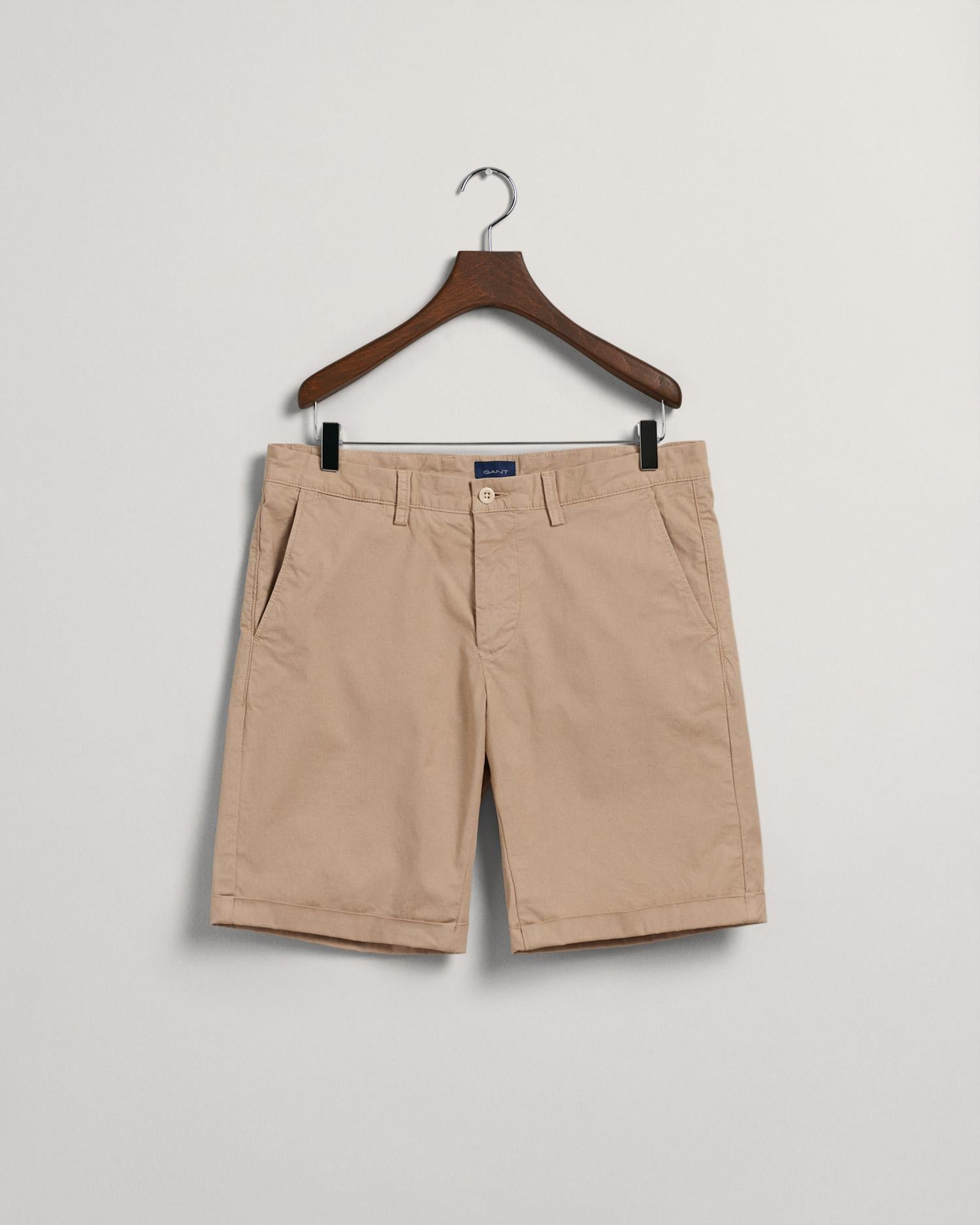 GANT Erkek Bej Regular Fit Şort