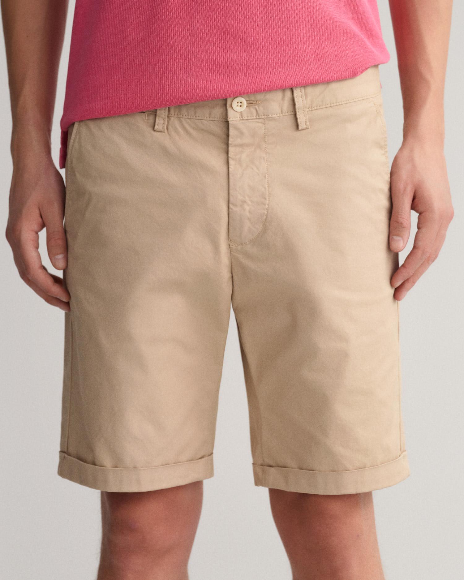 GANT Erkek Bej Regular Fit Şort