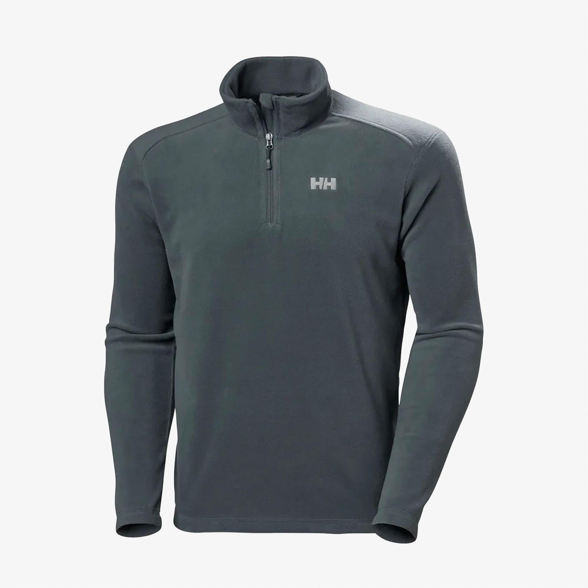 Helly Hansen Mount Erkek Gri Polar Sweatshirt