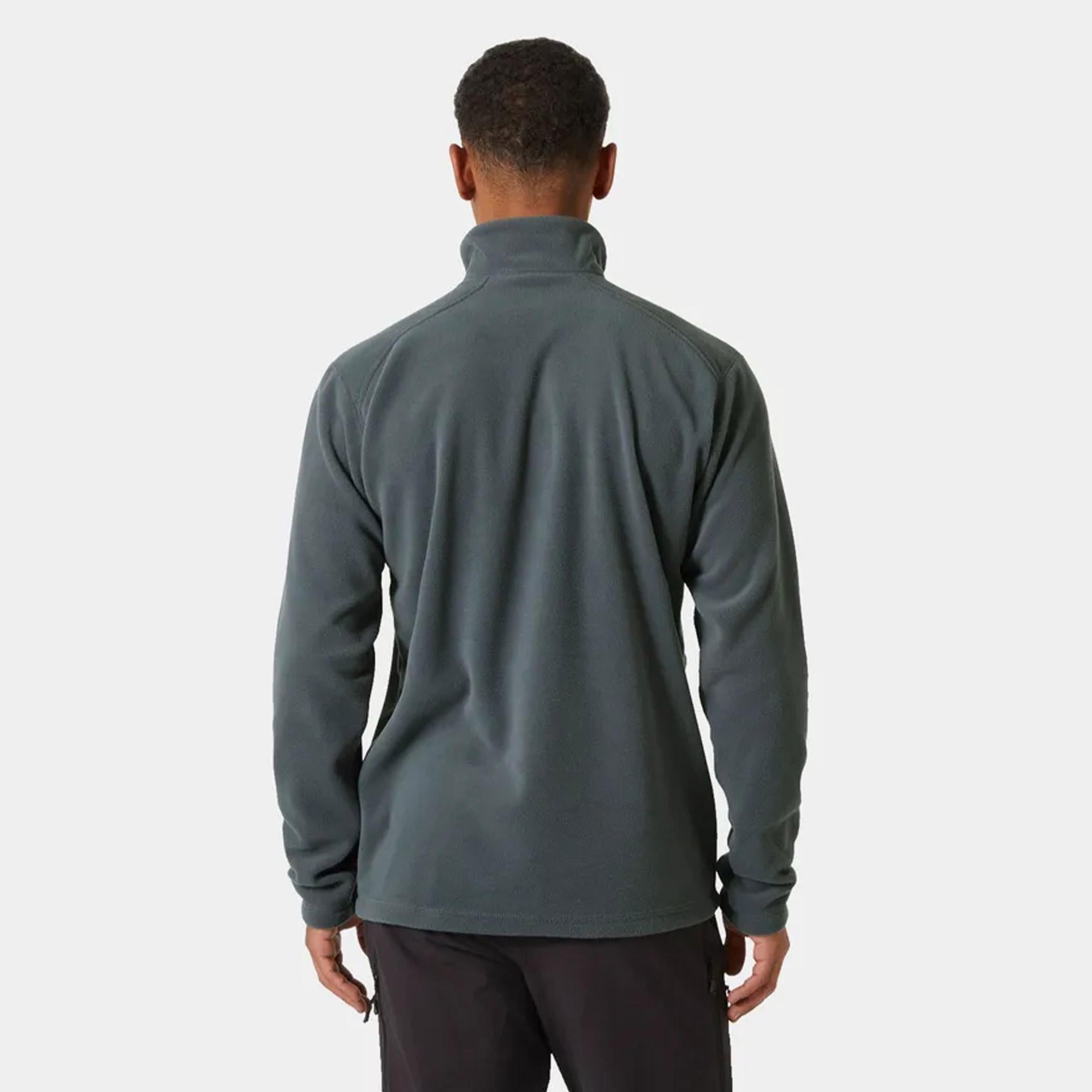 Helly Hansen Mount Erkek Gri Polar Sweatshirt