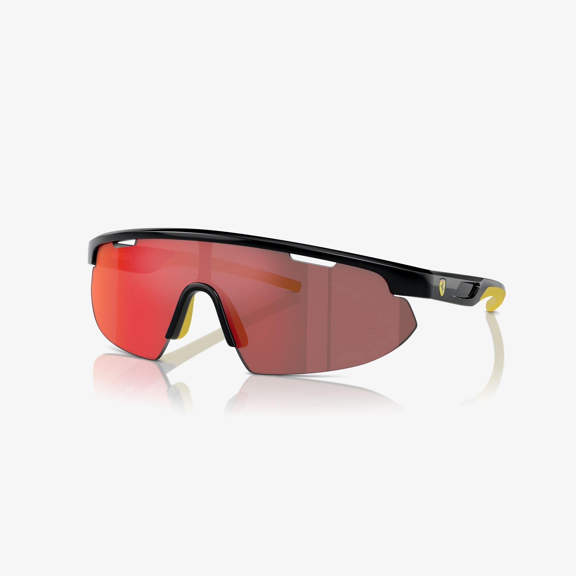 Scurderia Ferrari Fz64U Unisex Siyah Güneş Gözlüğü