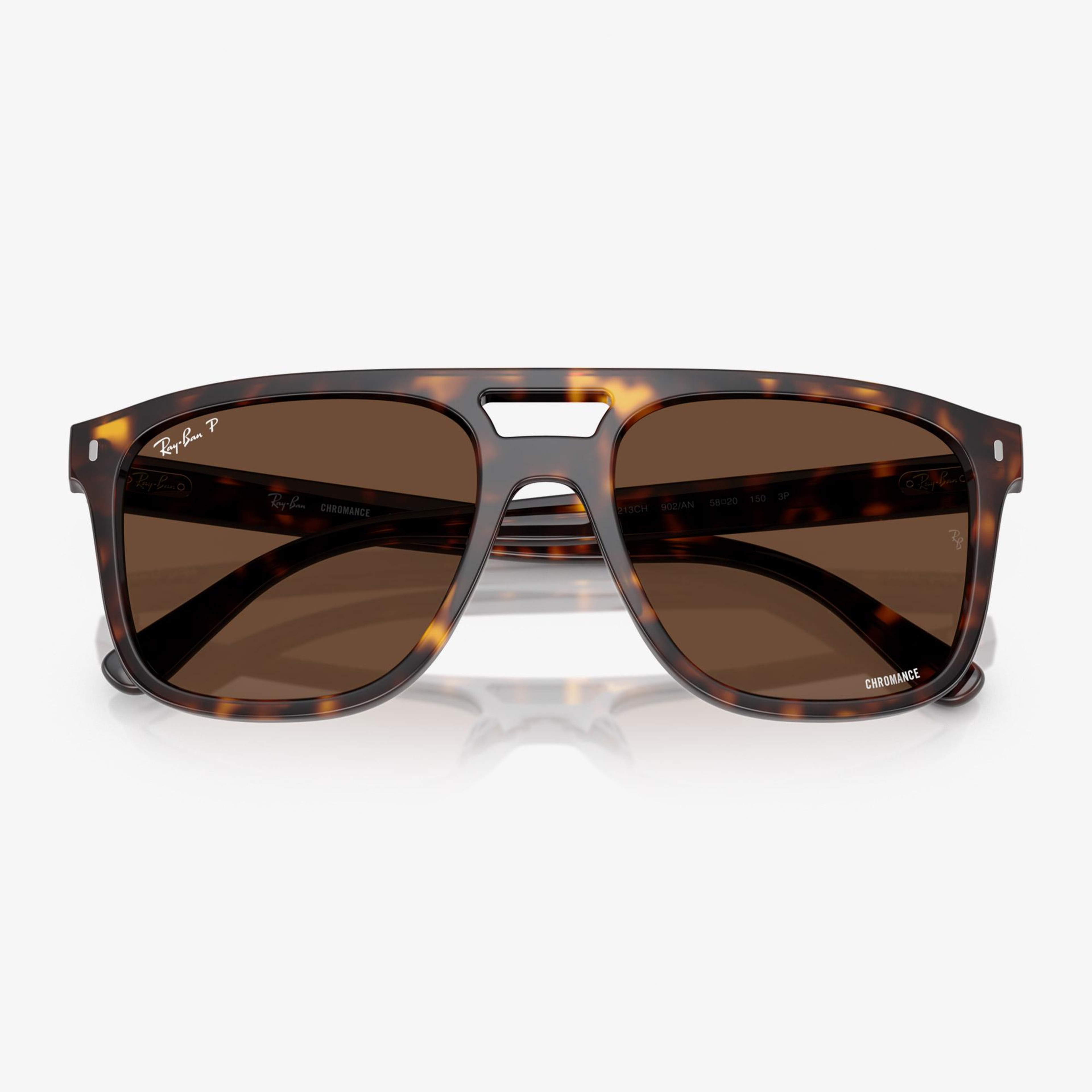 Ray-Ban RB2213CH Chromance Unisex Kahverengi Güneş Gözlüğü
