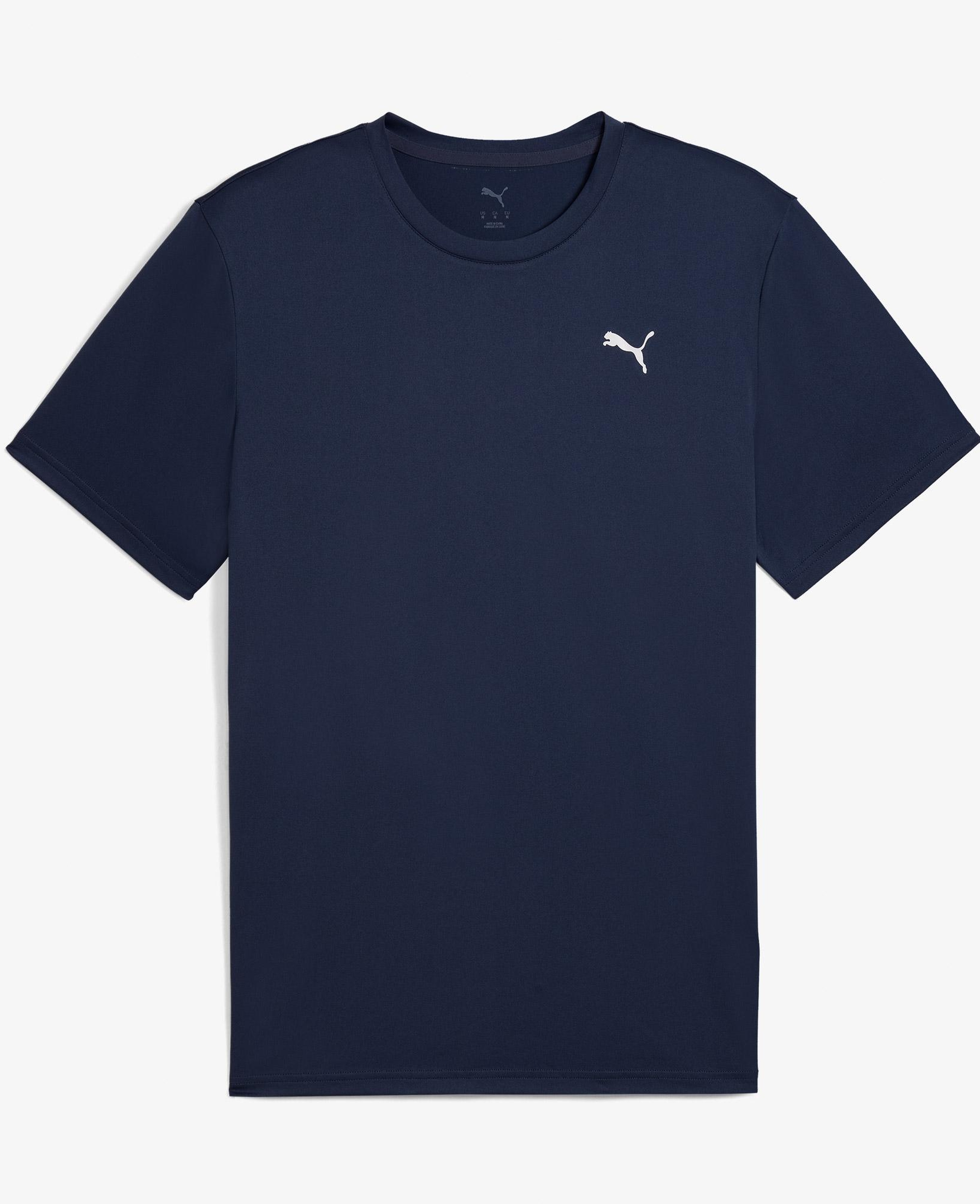 Puma Tad Ess Solid Cat Lc Erkek Lacivert Antrenman T-Shirt