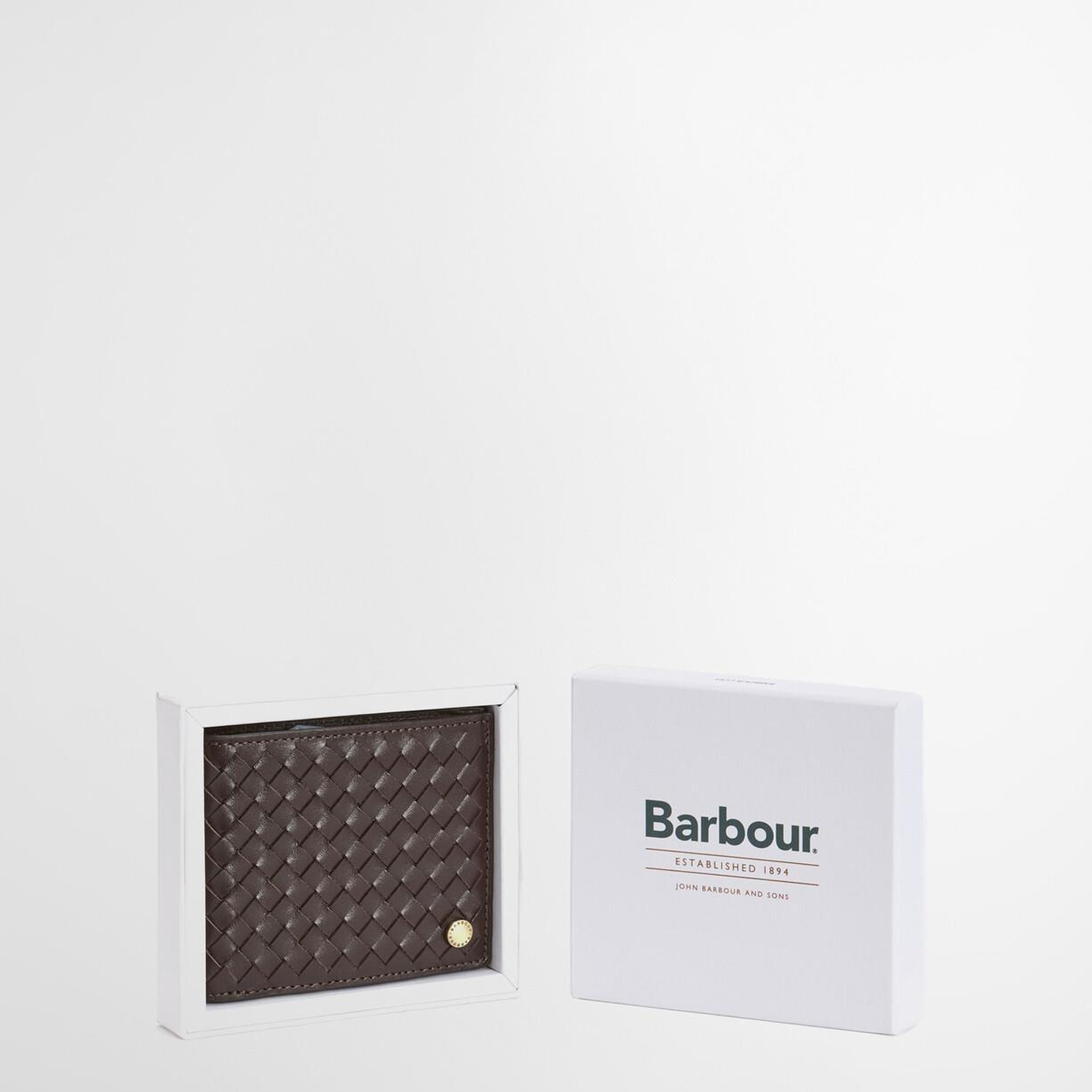 Barbour Farne Woven Deri Cüzdan