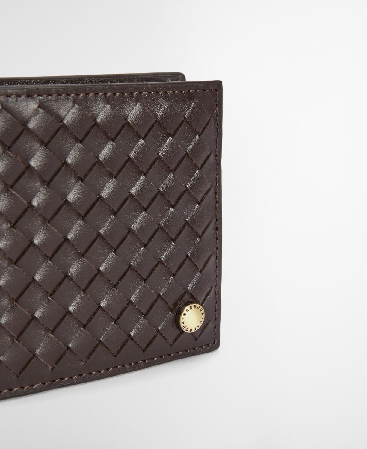 Barbour Farne Woven Deri Cüzdan