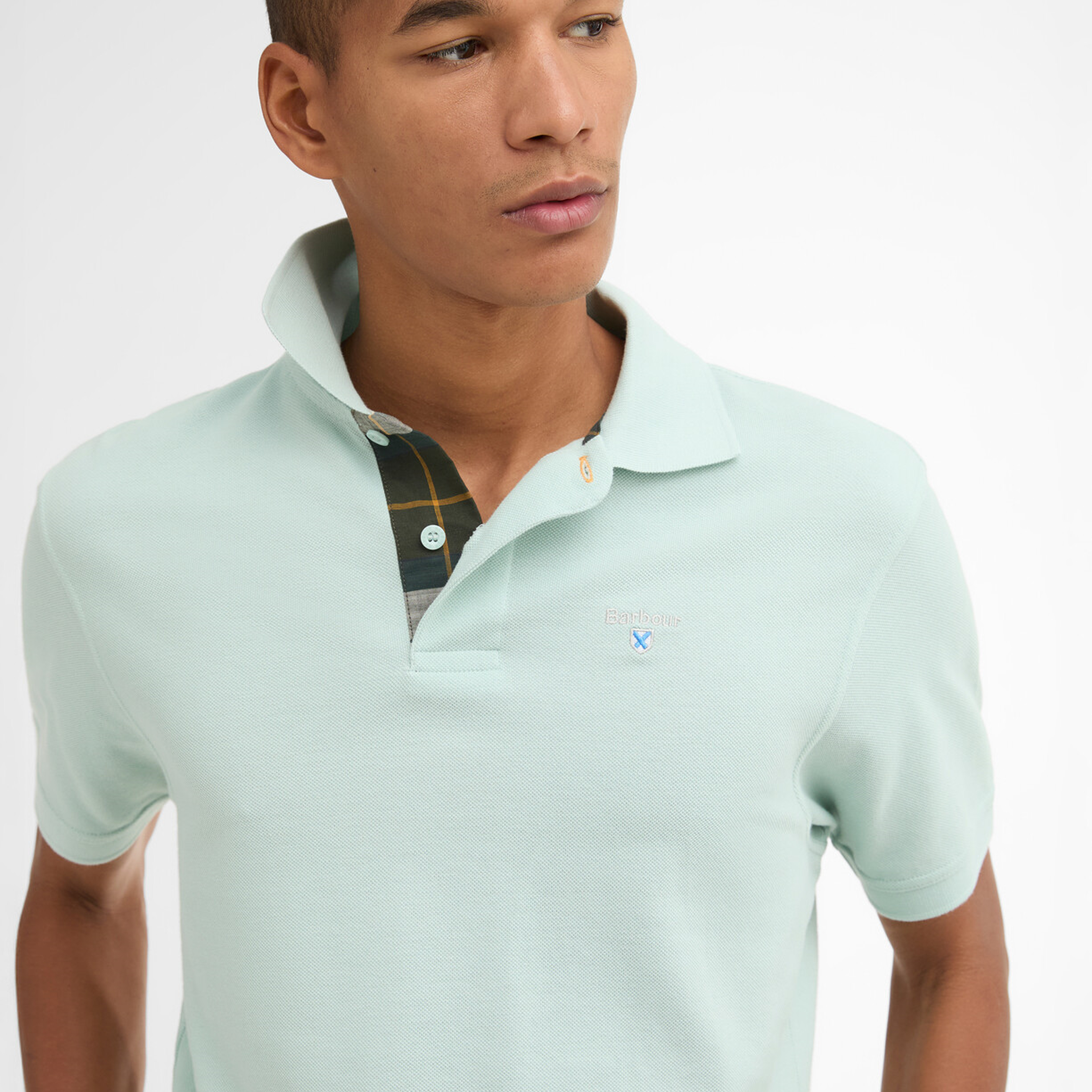 Barbour Tartan Pique Polo Yaka