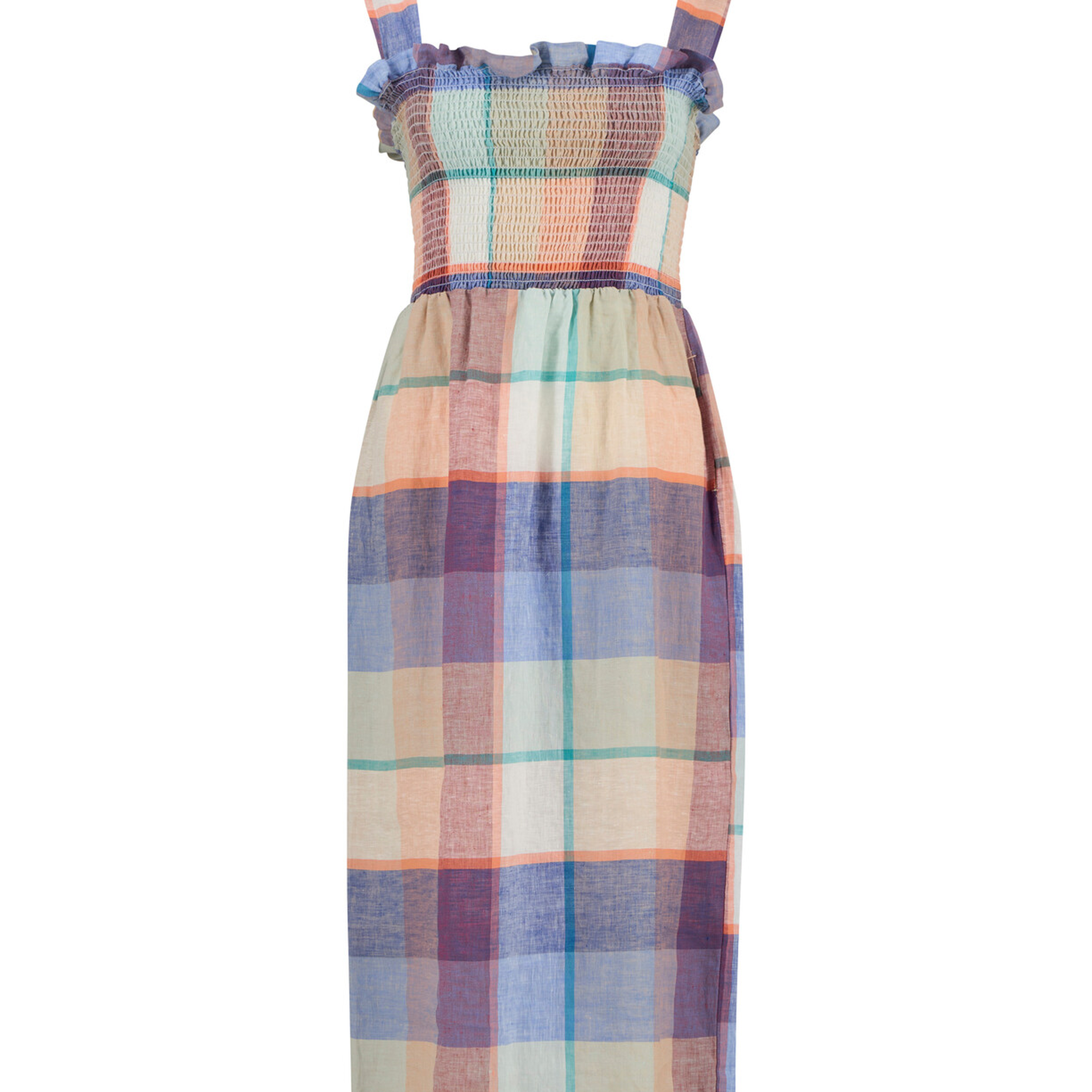 Barbour Amelie Midi Elbise