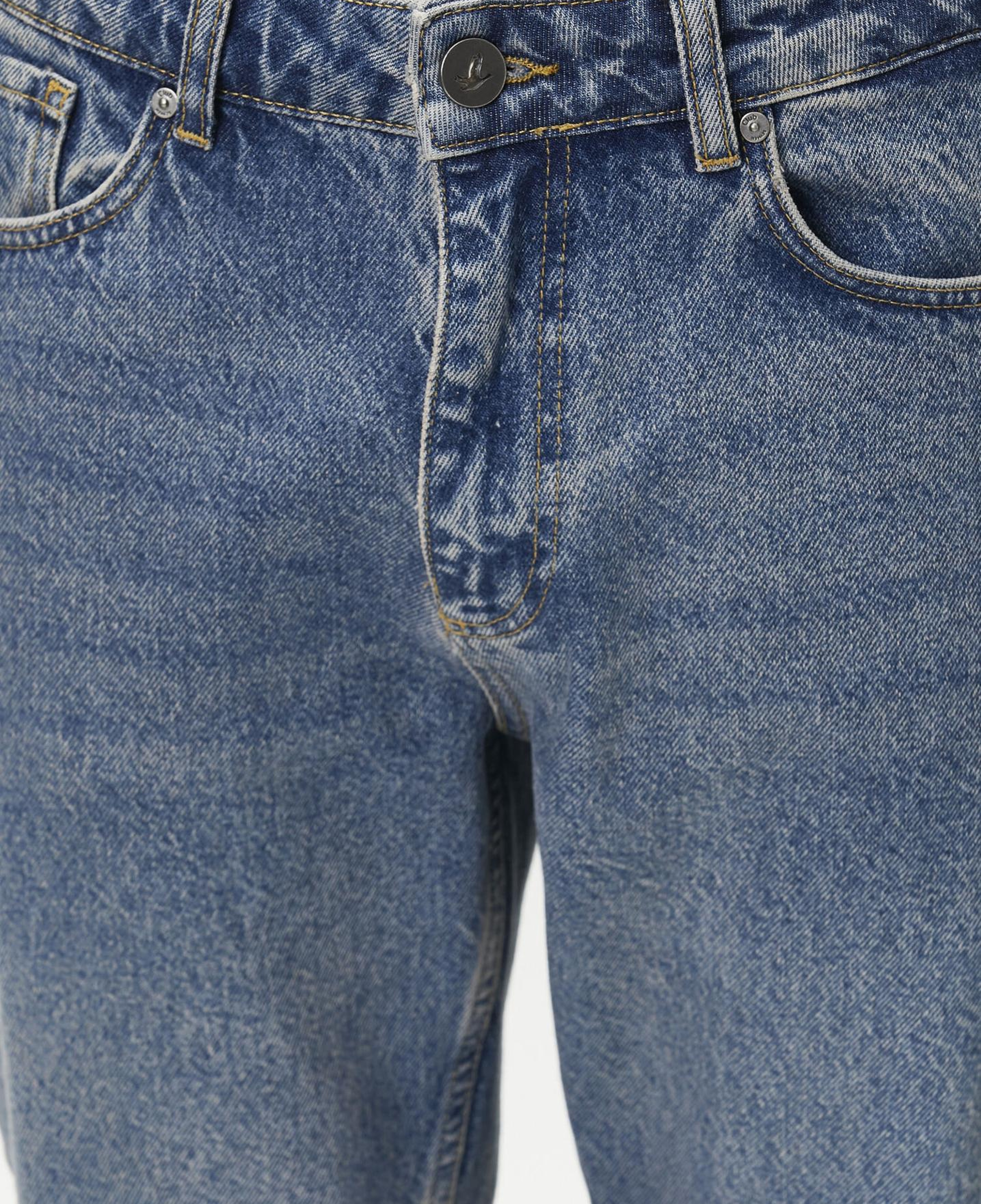 Beymen Club Erkek Mavi Yıkamalı Tapered Fit Jean Pantolon