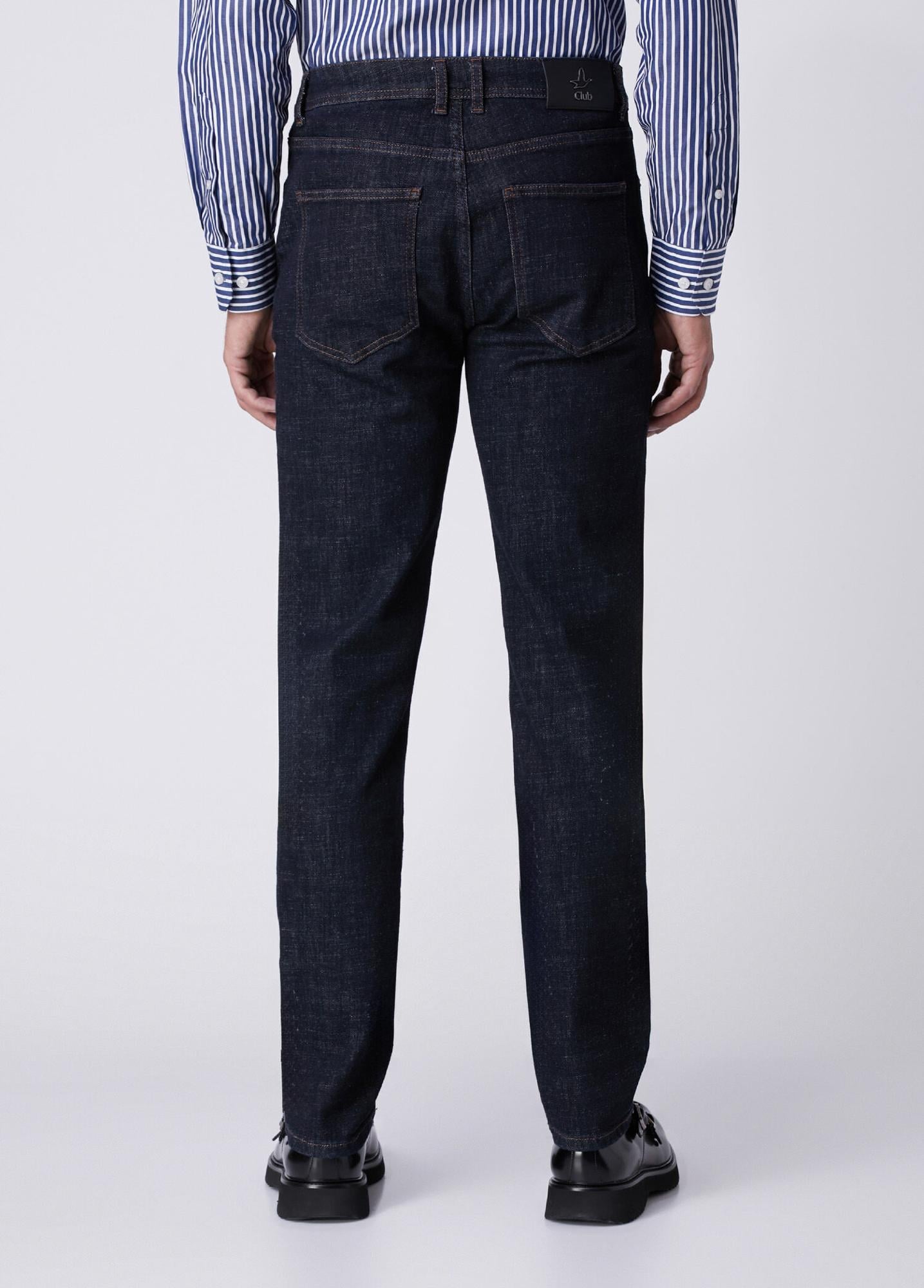 Beymen Club Erkek Slim Fit Indigo Raw Jean Pantolon