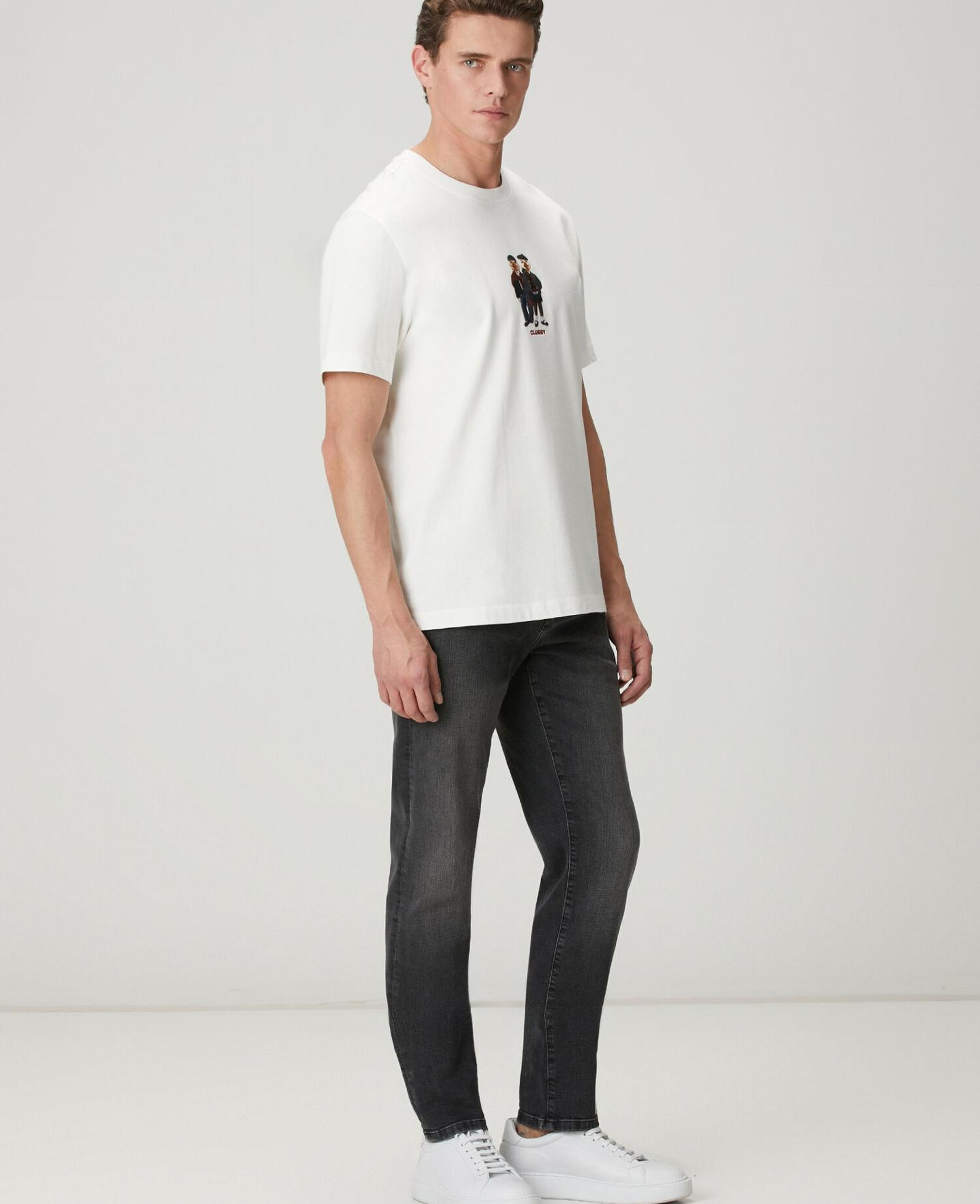 Beymen Club Erkek Beyaz Relax Fit Clubby T-shirt