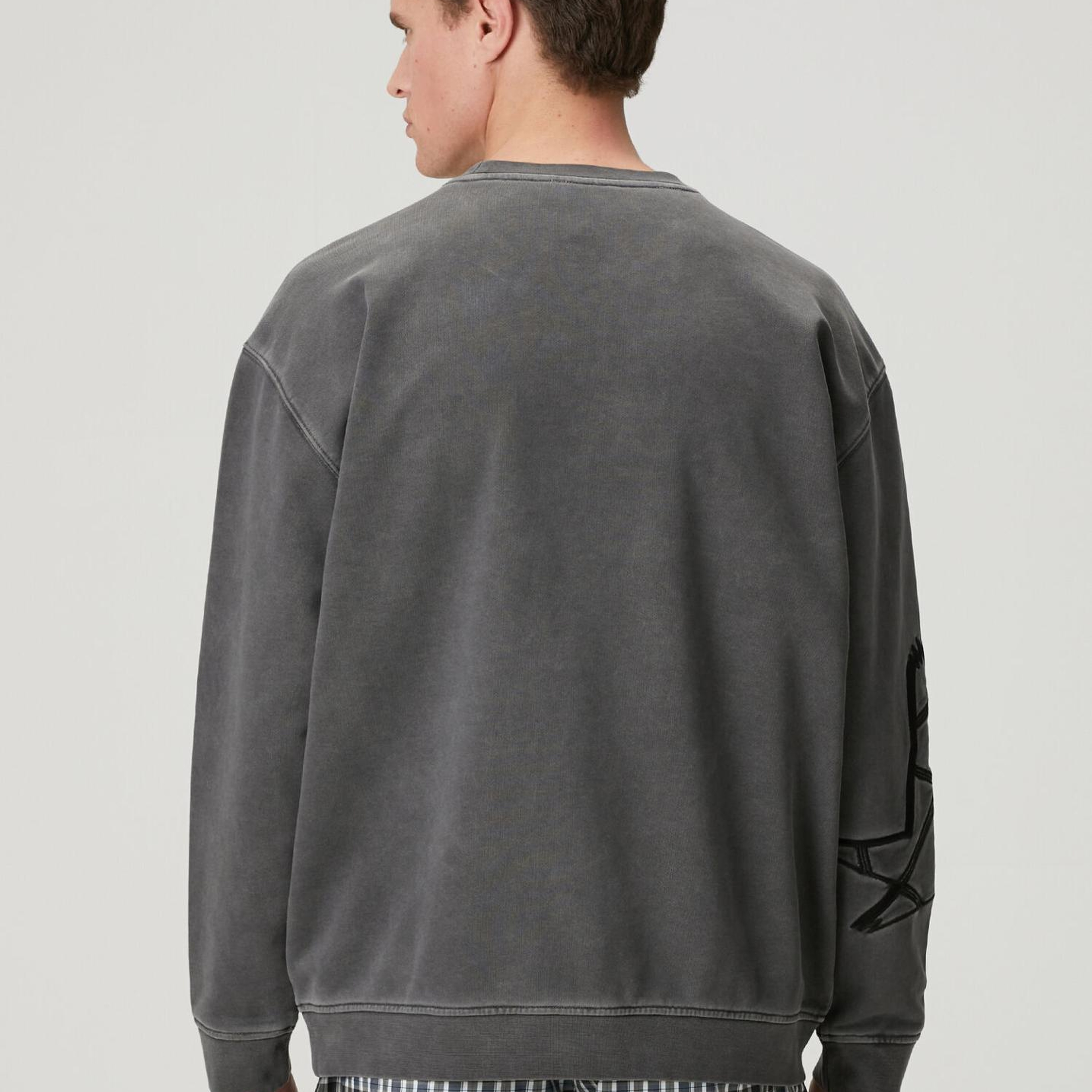 Beymen Club Erkek Antrasit Logolu Sweatshirt