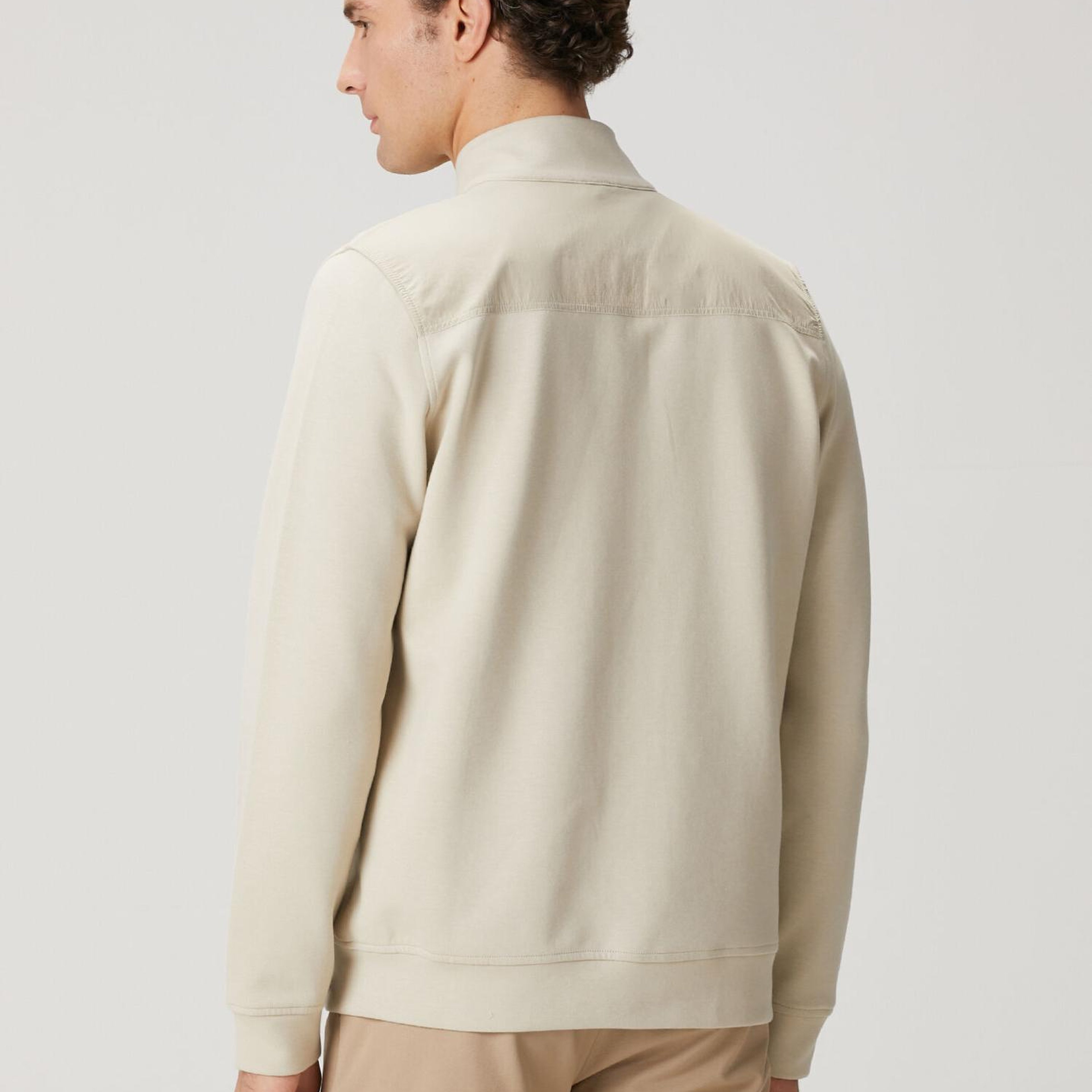 Beymen Club Erkek Bej Fermuarlı Sweatshirt