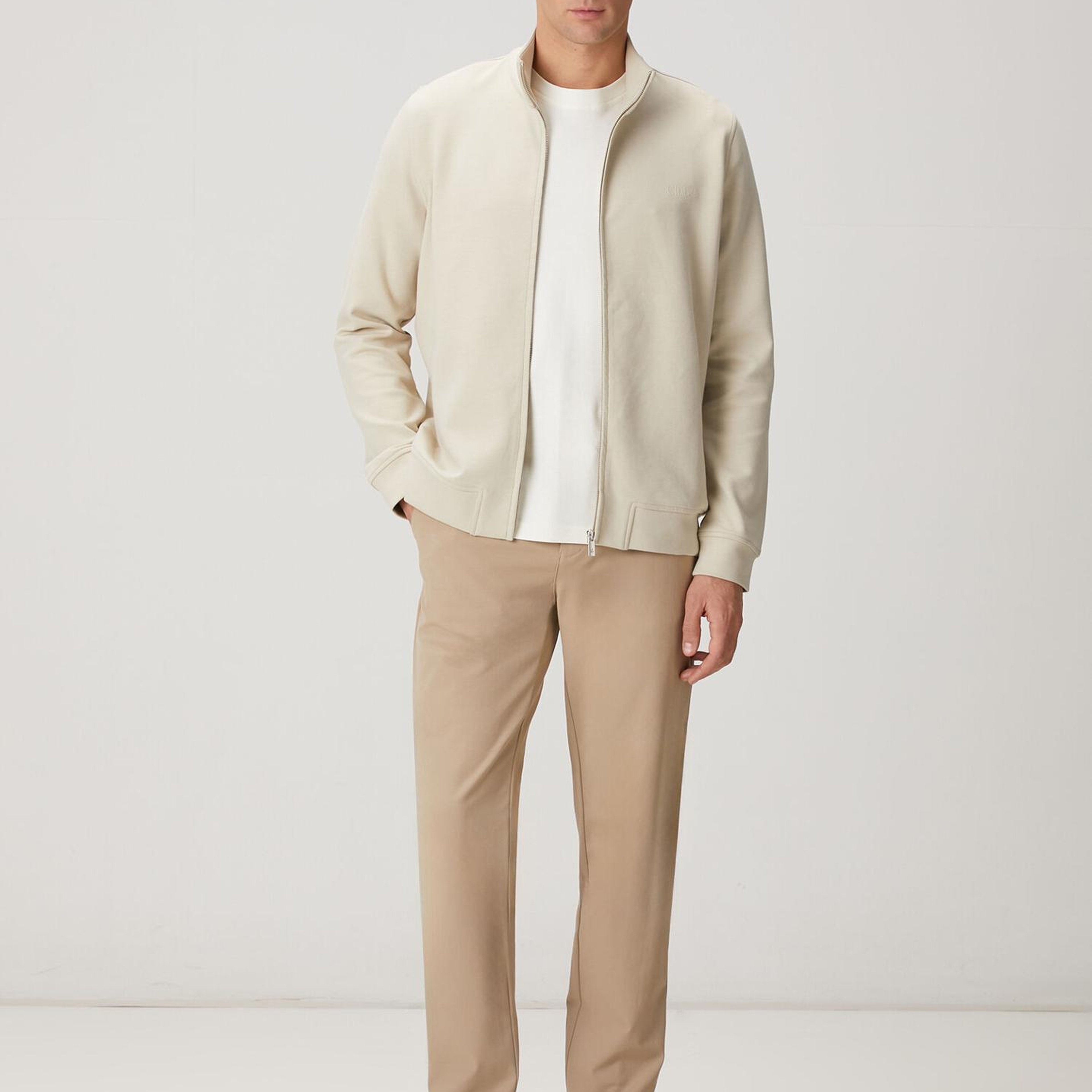 Beymen Club Erkek Bej Fermuarlı Sweatshirt