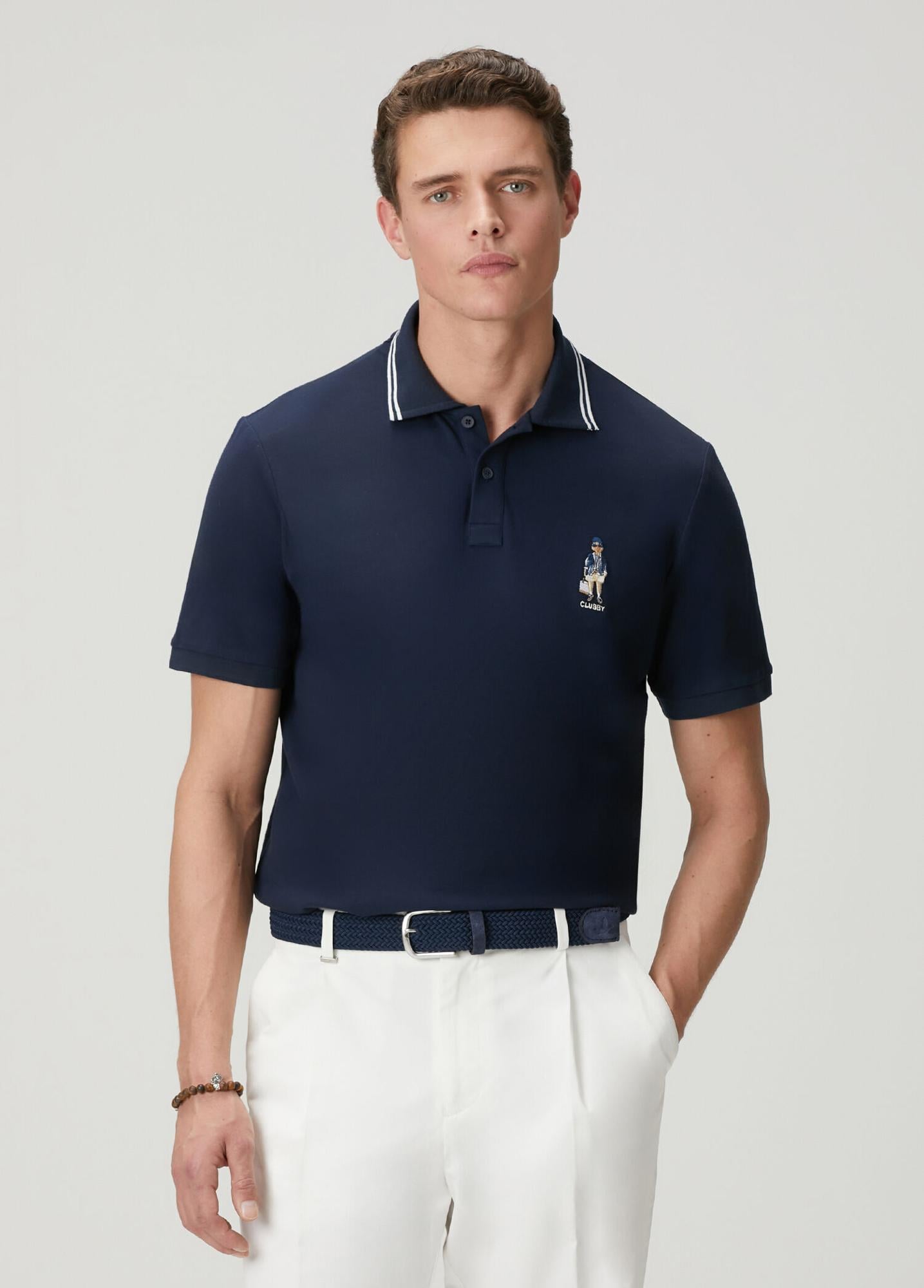 Beymen Club Erkek Comfort Fit Koyu Lacivert Clubby Pike Polo T-shirt
