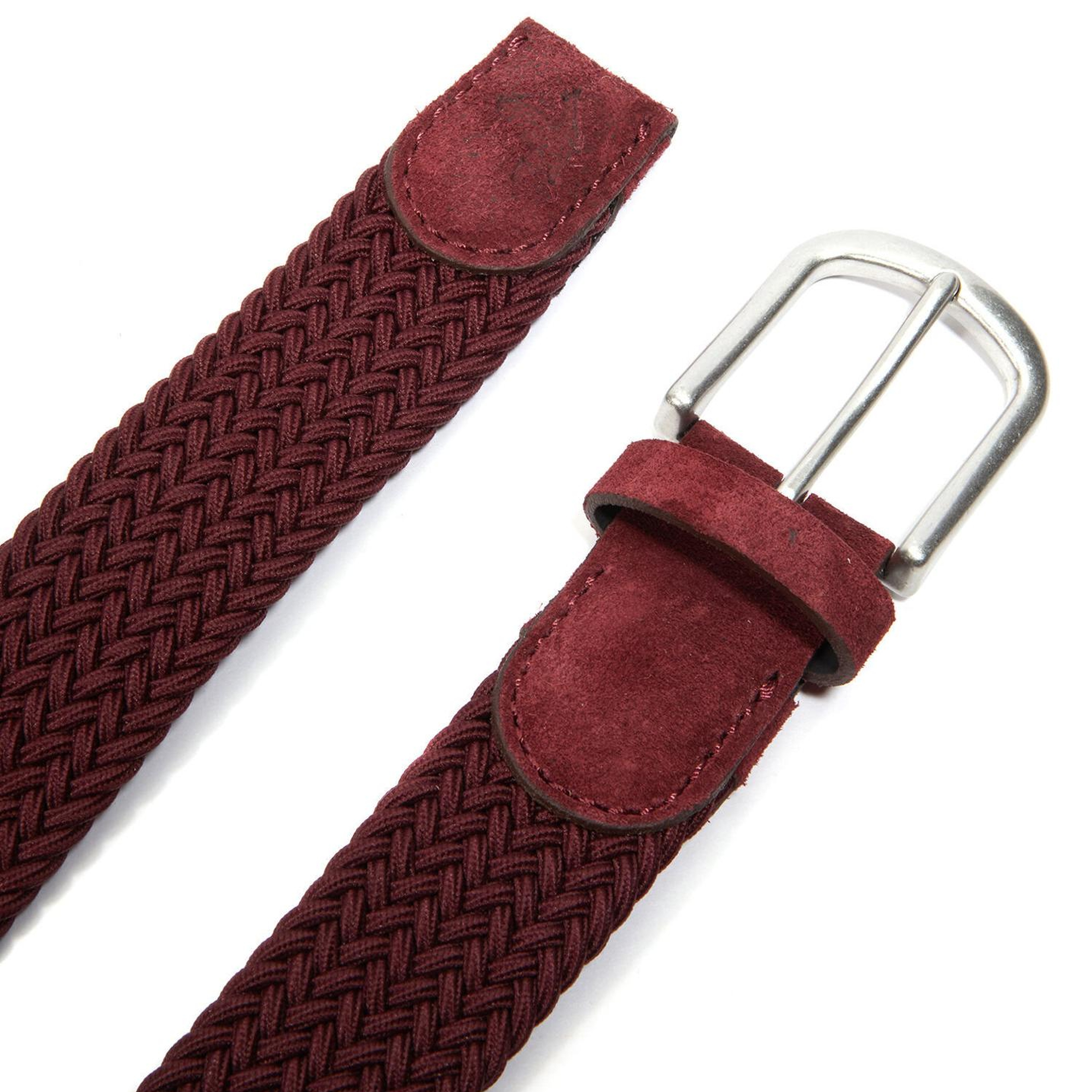 Beymen Club Erkek Bordo Lastik Örgülü Kemer