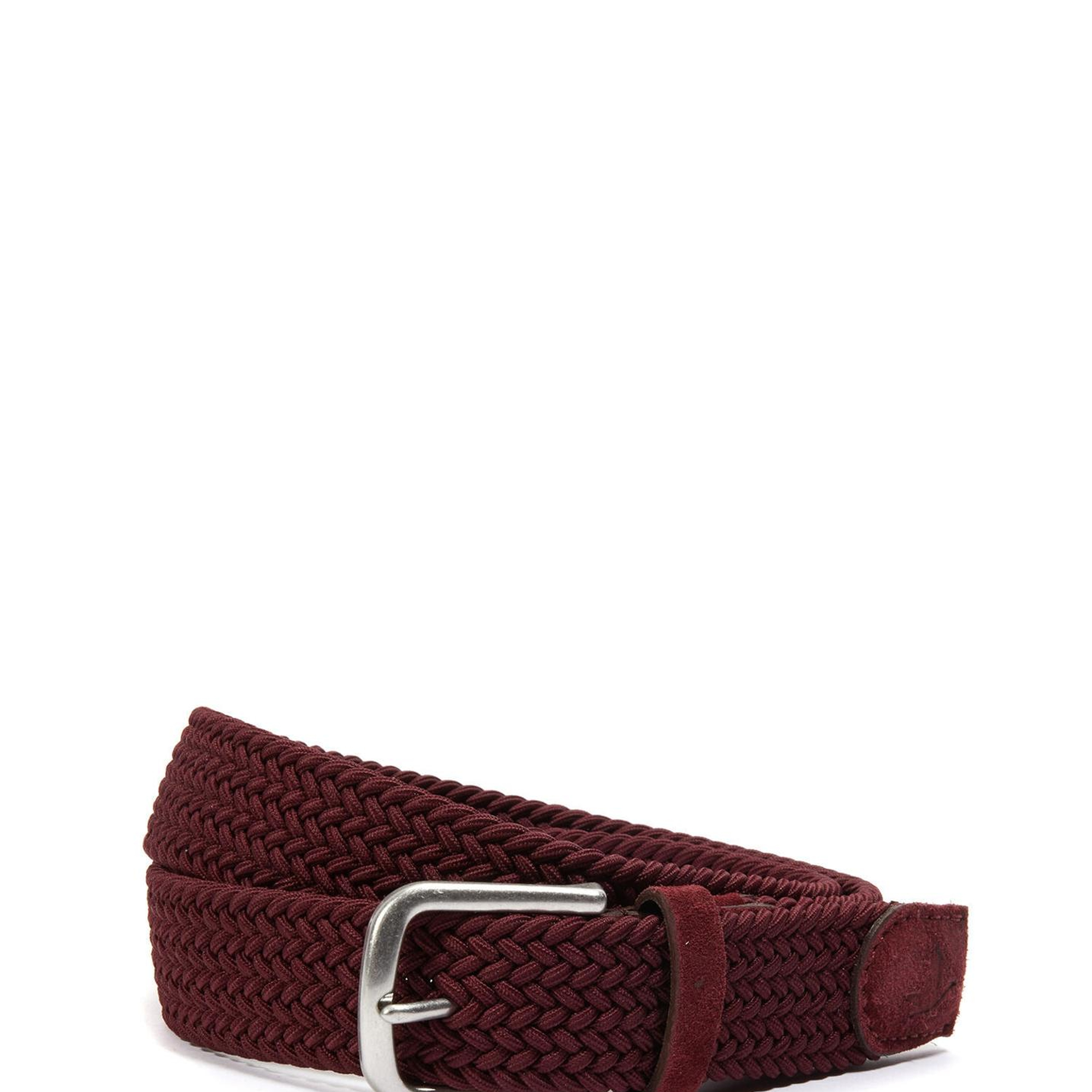 Beymen Club Erkek Bordo Lastik Örgülü Kemer
