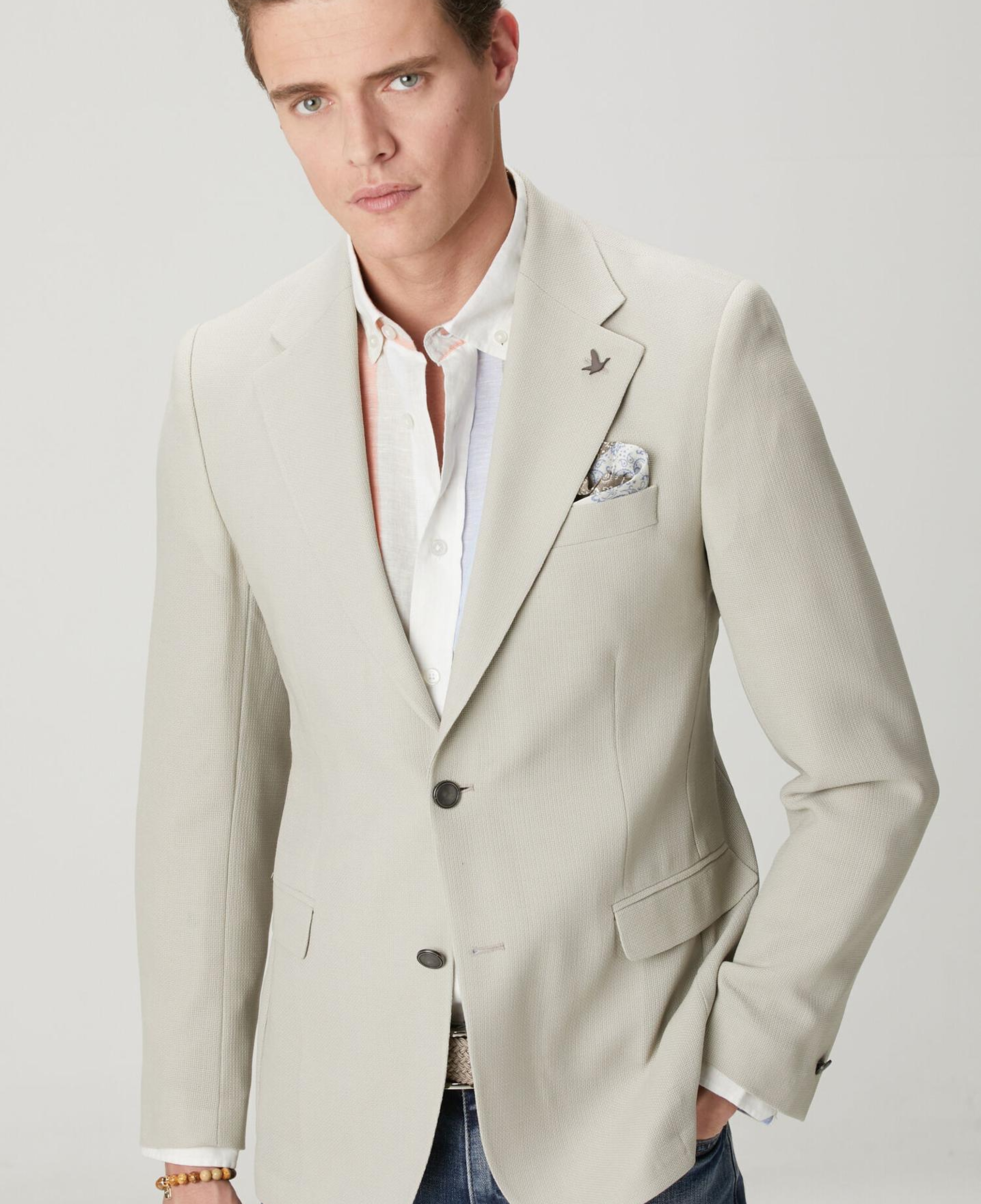 Beymen Club Erkek Taş İnce Yün Crepe Blazer Ceket