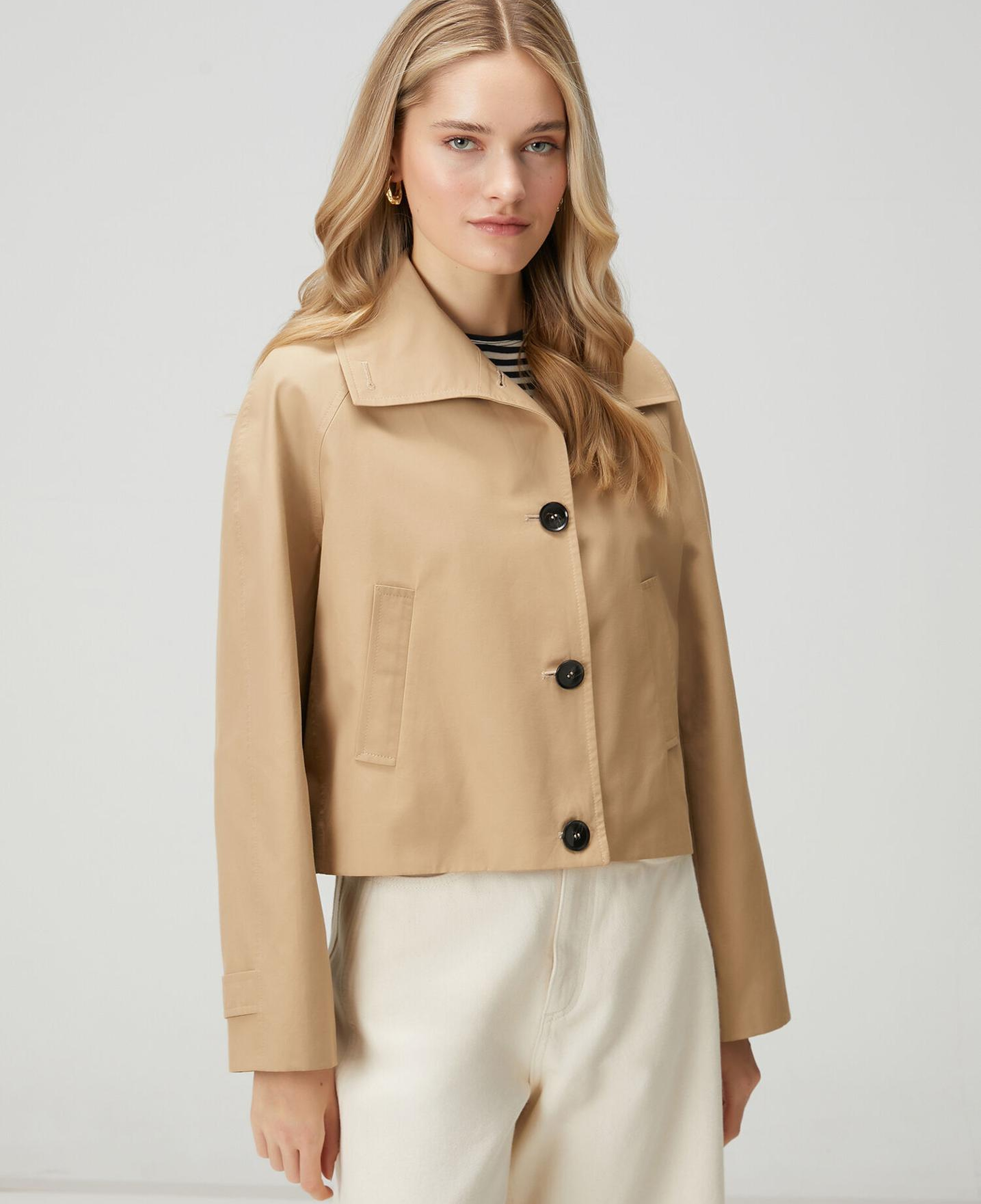 Beymen Club Kadın Bej Gabardin Mont