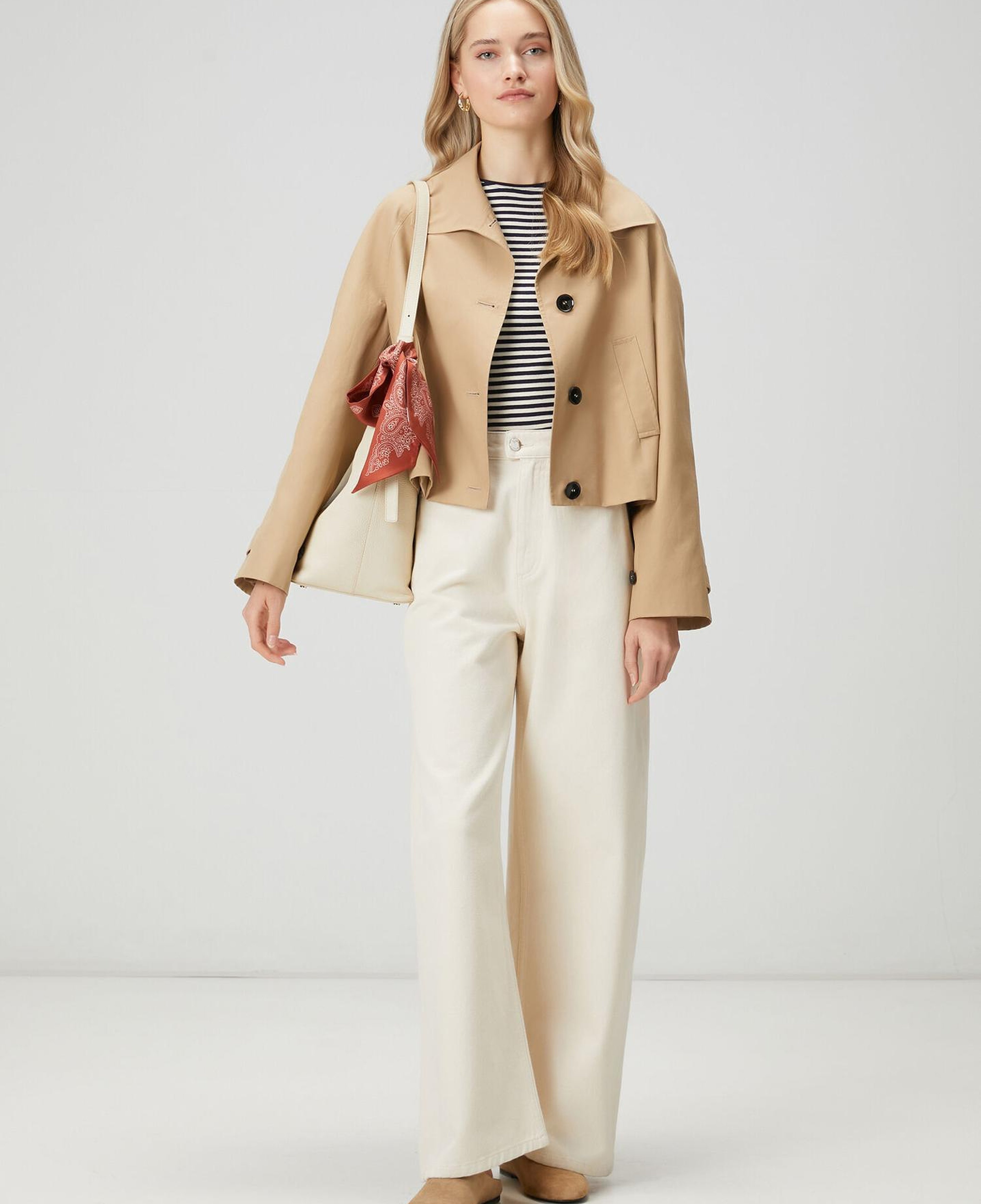 Beymen Club Kadın Bej Gabardin Mont