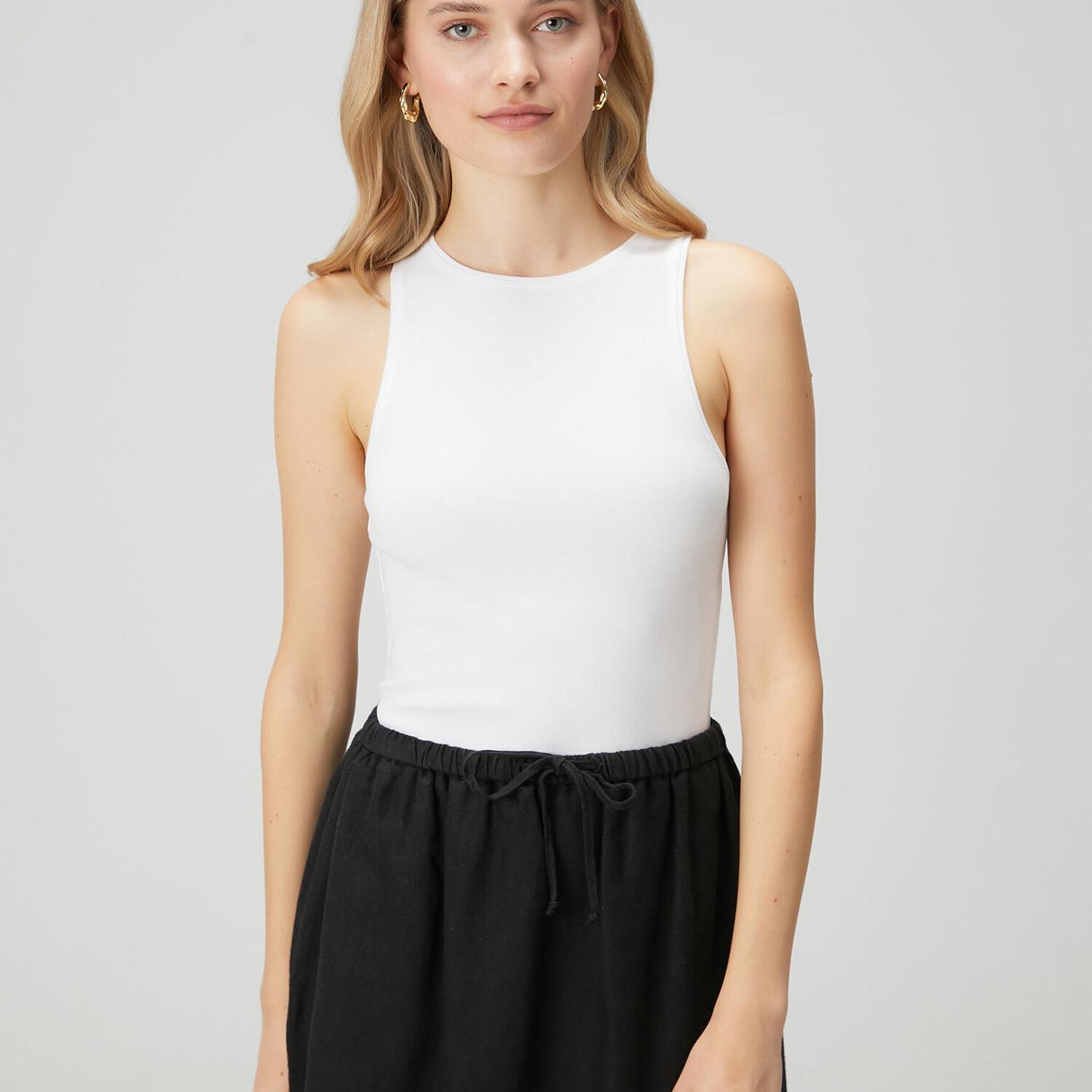 Beymen Club Kadın Kırık Beyaz Racerback Basic Atlet