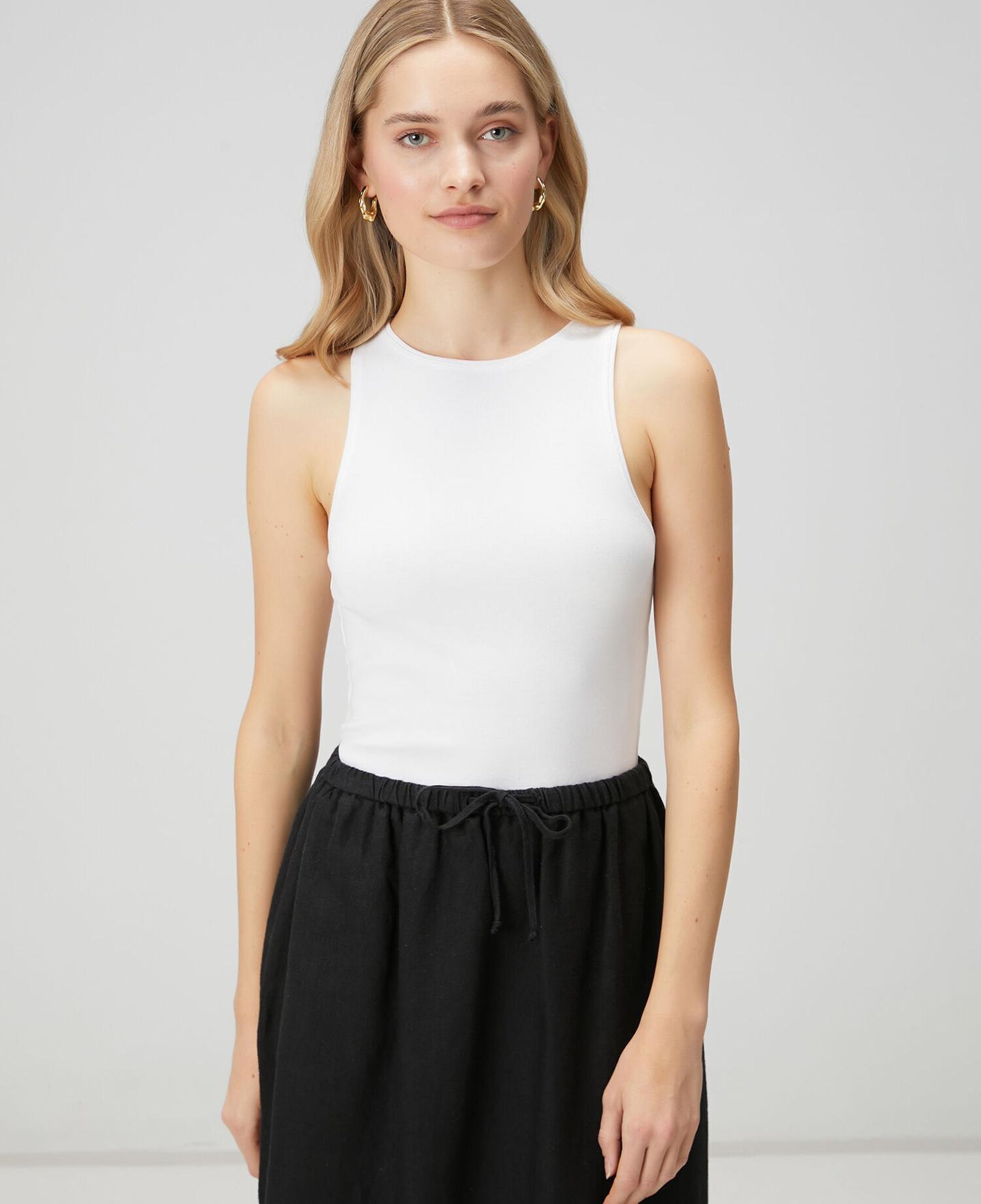 Beymen Club Kadın Kırık Beyaz Racerback Basic Atlet