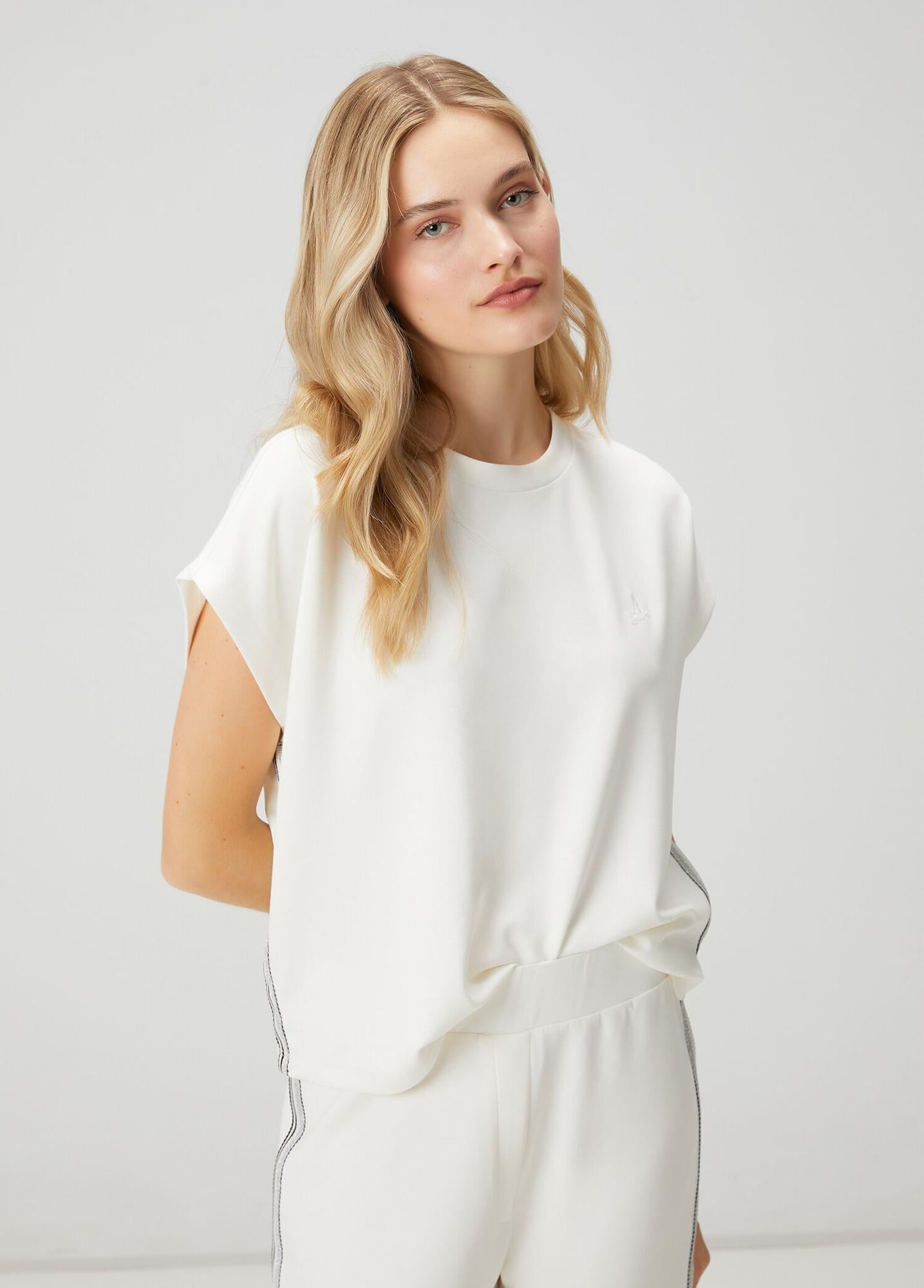 Beymen Club Kadın Beyaz Modal T-shirt