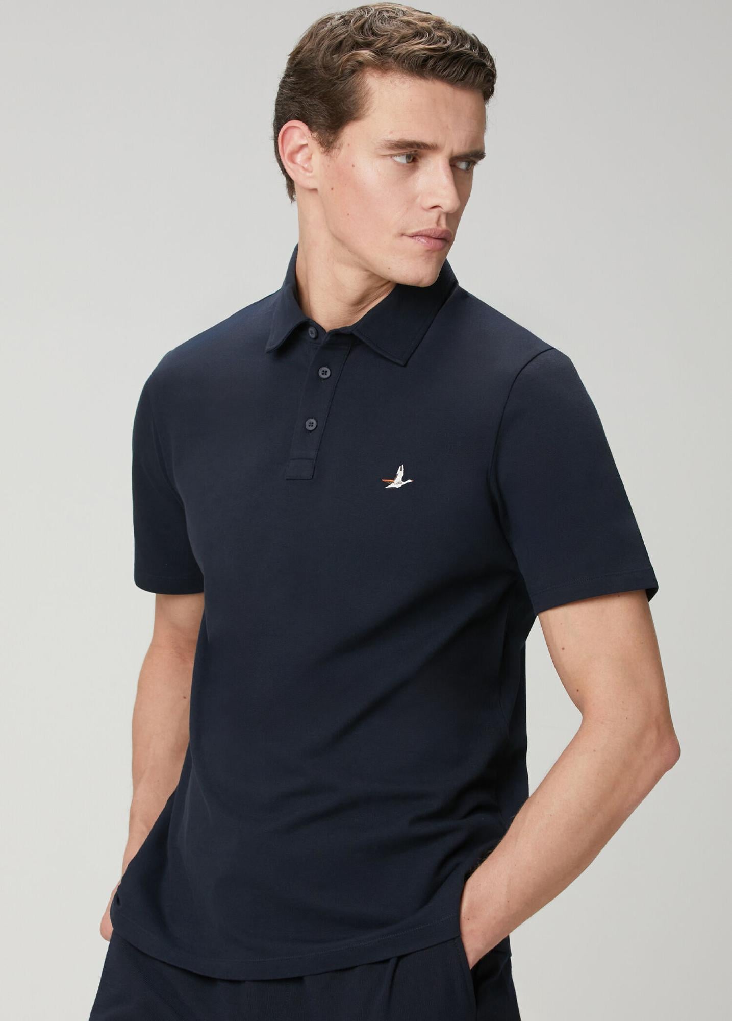 Beymen Club Erkek Comfort Fit Lacivert Polo T-shirt