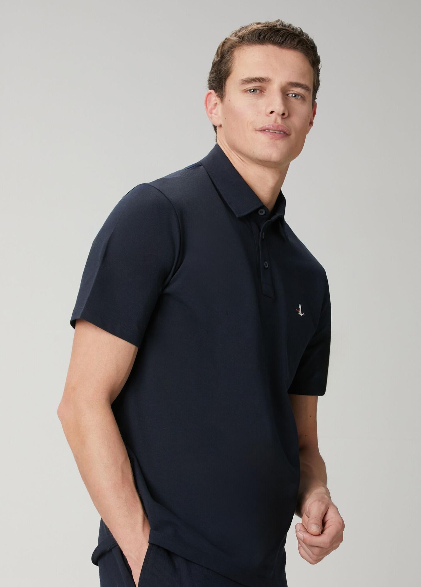 Beymen Club Erkek Comfort Fit Lacivert Polo T-shirt