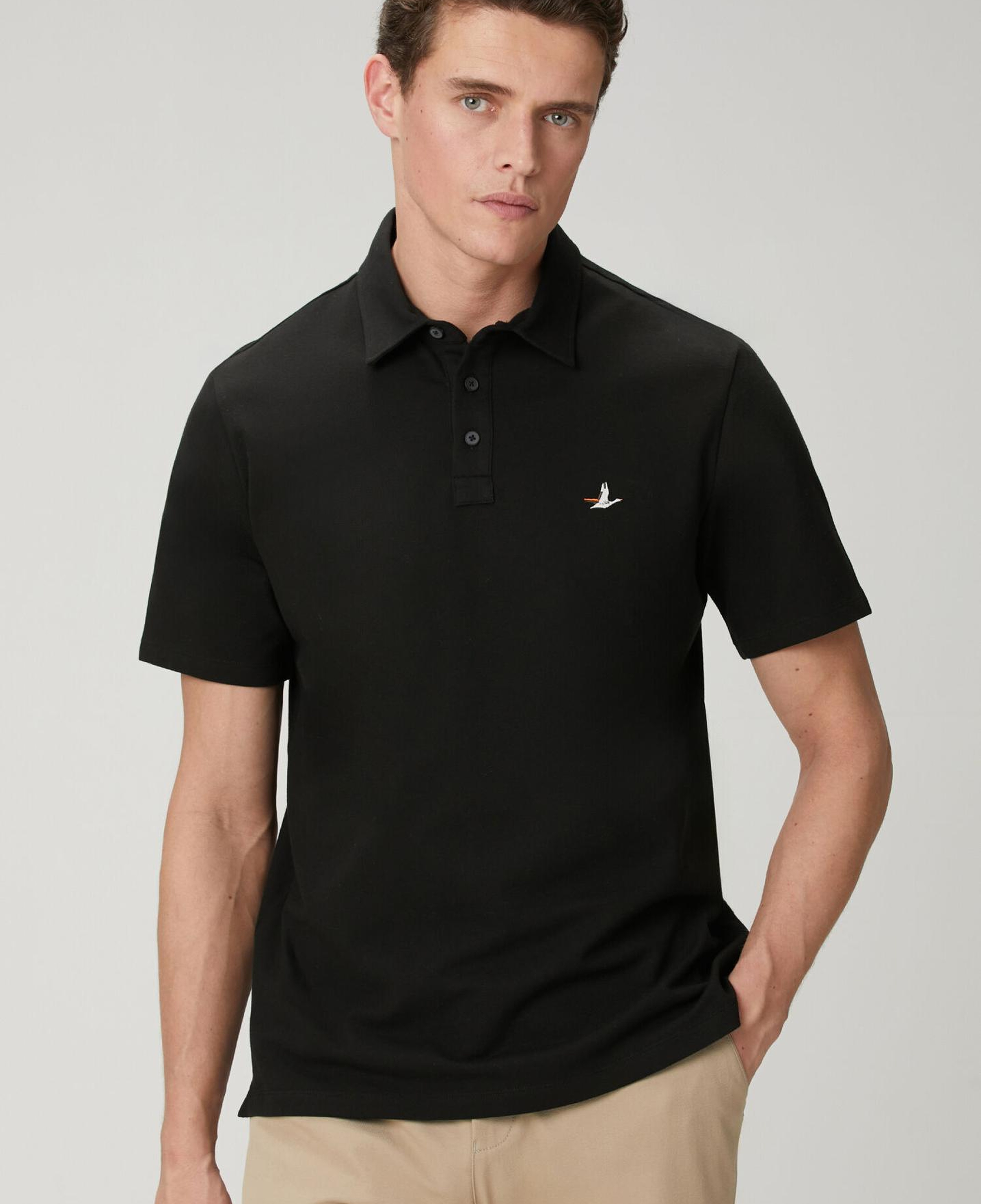 Beymen Club Erkek Comfort Fit Siyah Polo T-shirt