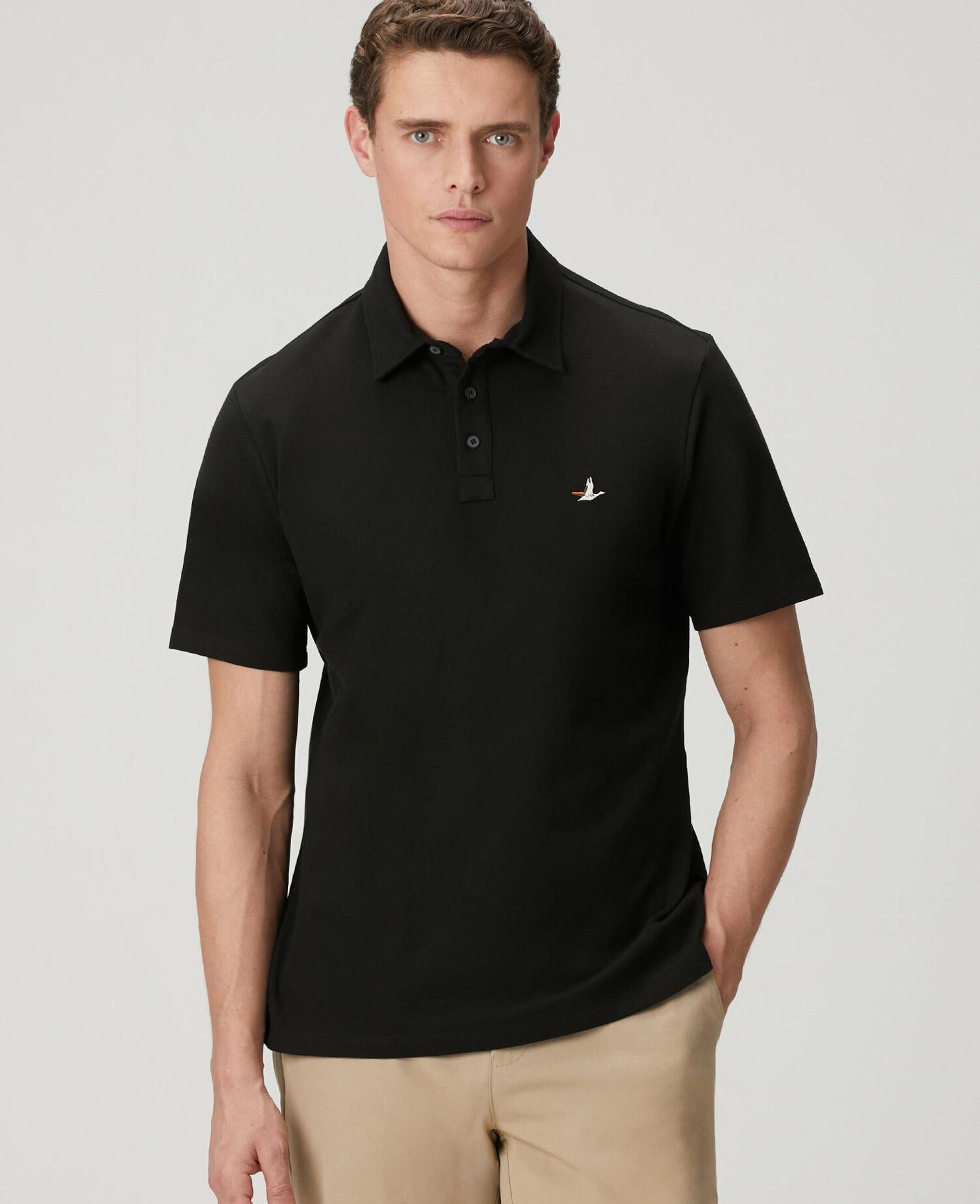Beymen Club Erkek Comfort Fit Siyah Polo T-shirt