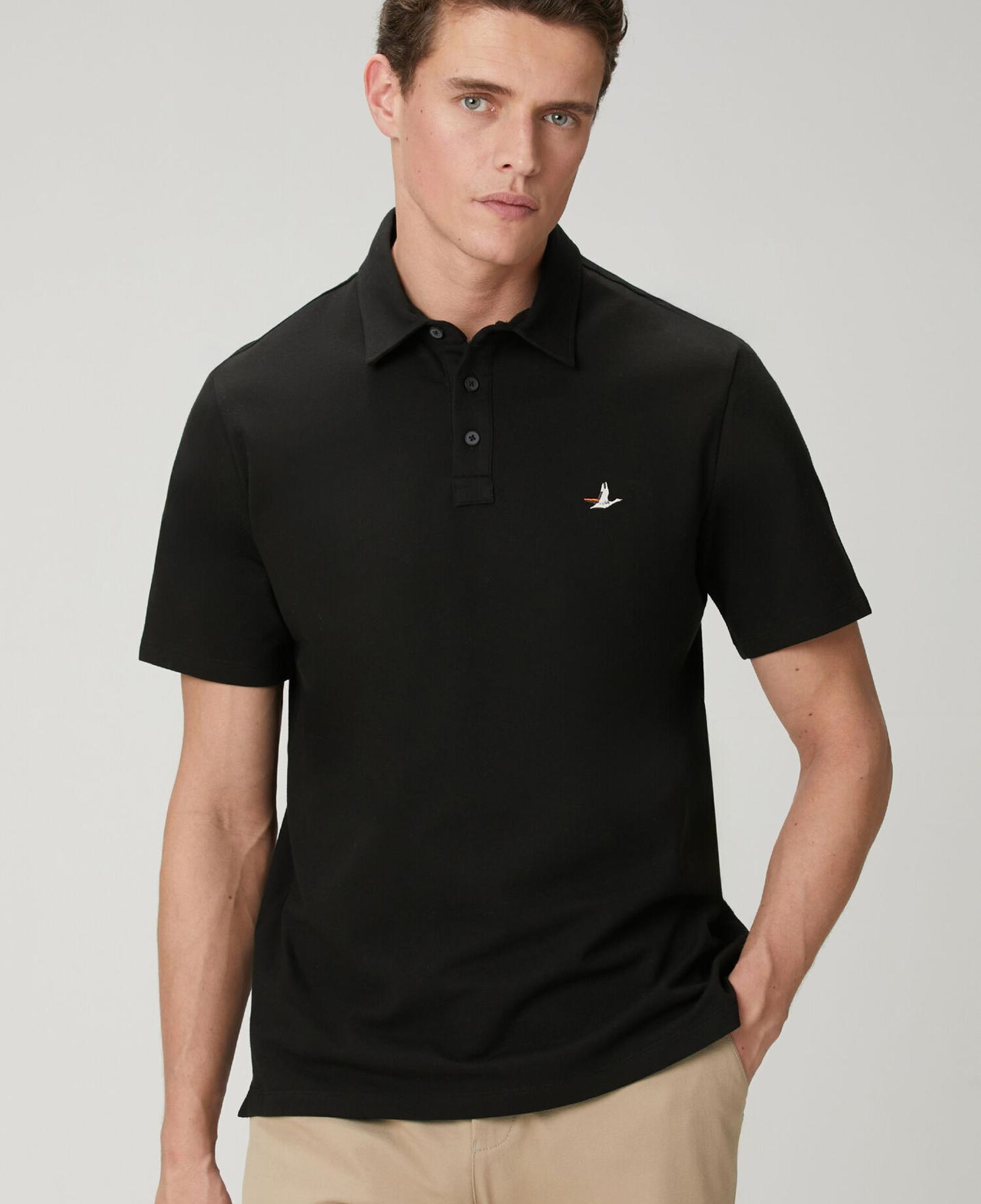 Beymen Club Erkek Comfort Fit Siyah Polo T-shirt