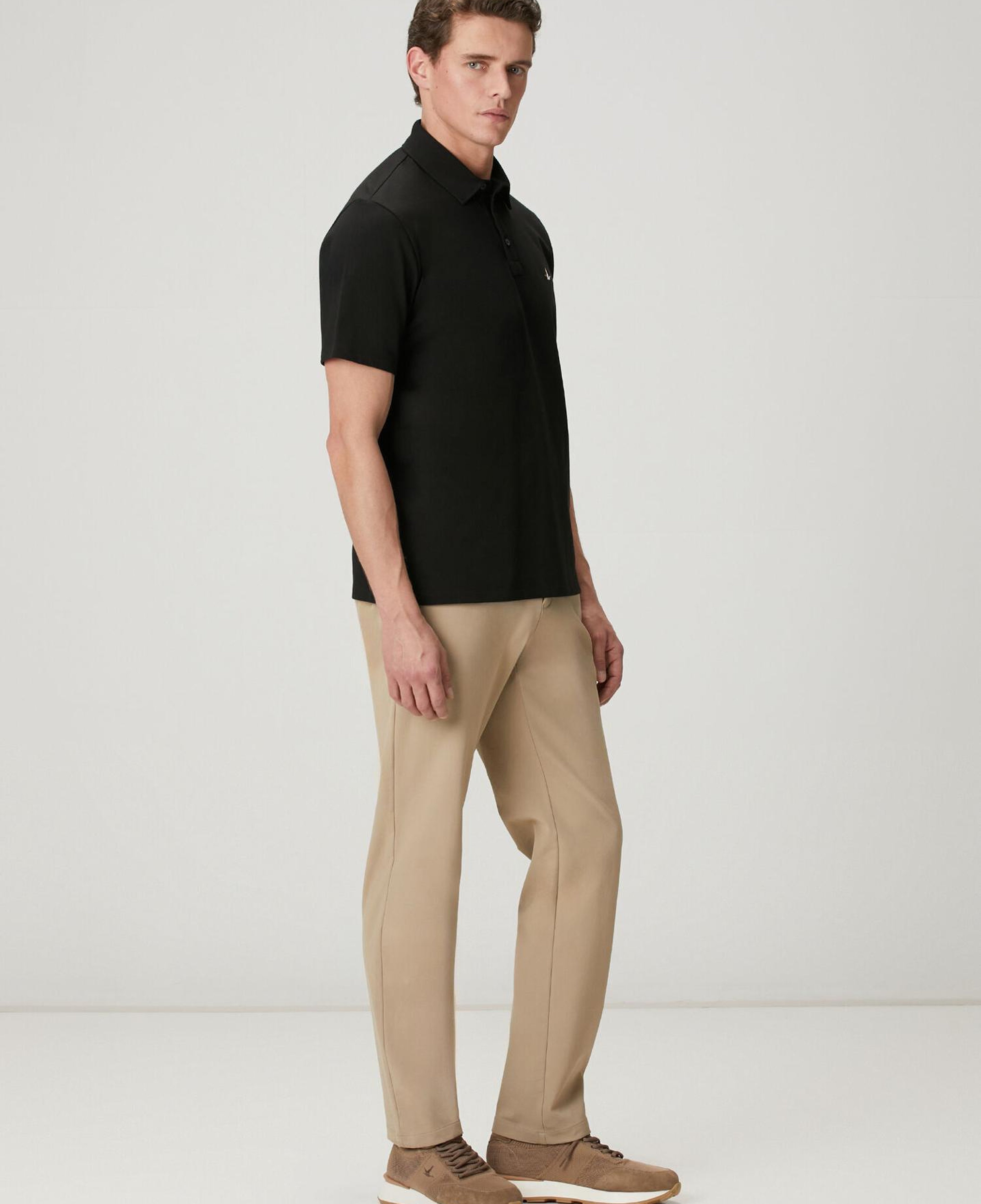Beymen Club Erkek Comfort Fit Siyah Polo T-shirt