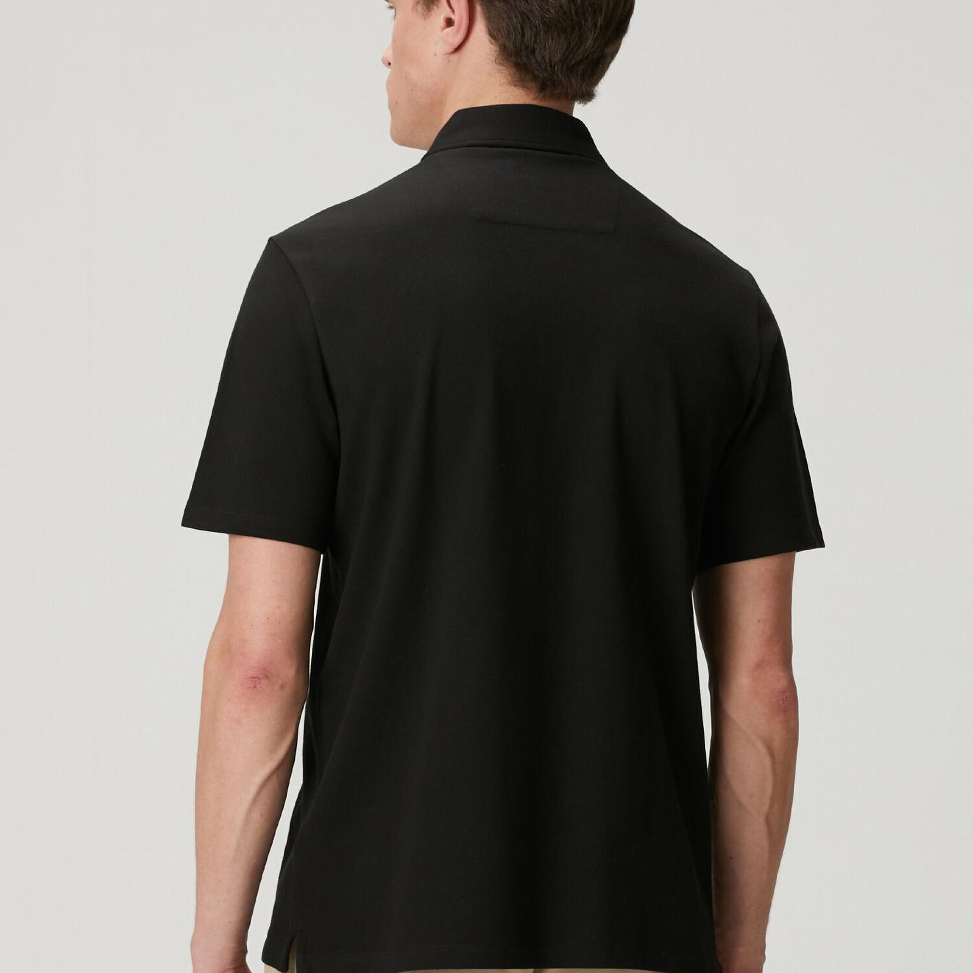 Beymen Club Erkek Comfort Fit Siyah Polo T-shirt
