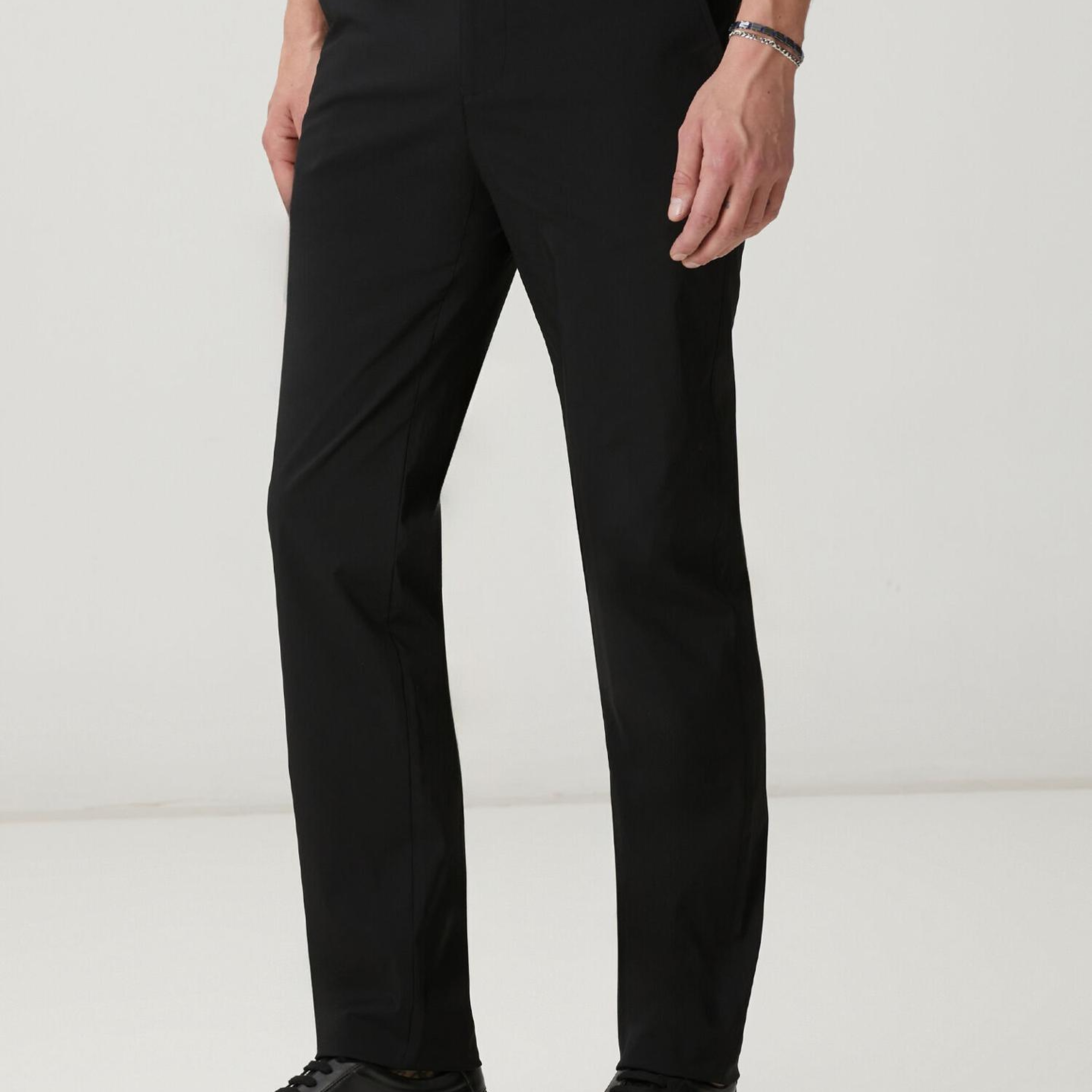 Beymen Club Erkek Siyah Teknik Chino Pantolon