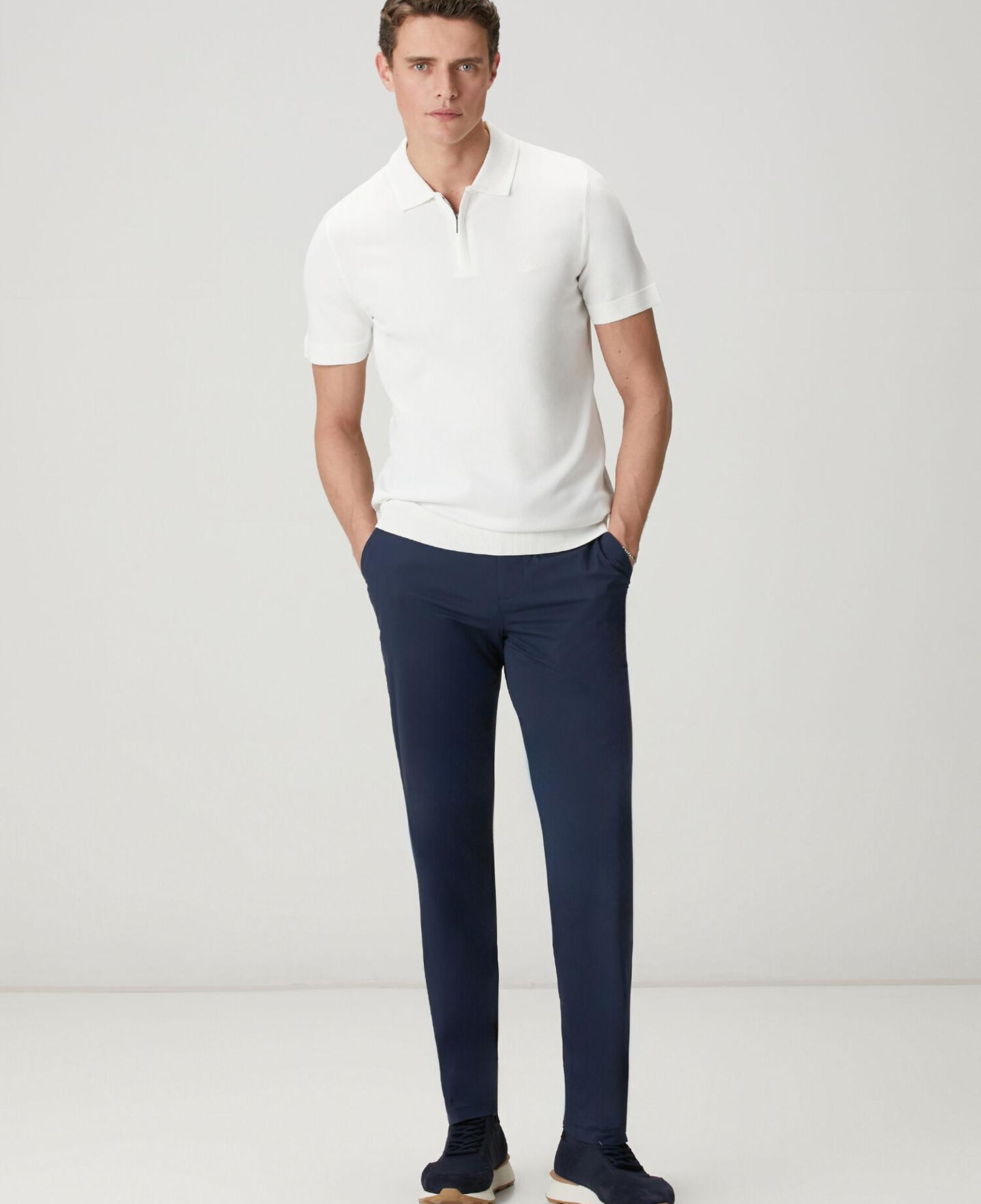 Beymen Club Erkek Lacivert Teknik Chino Pantolon