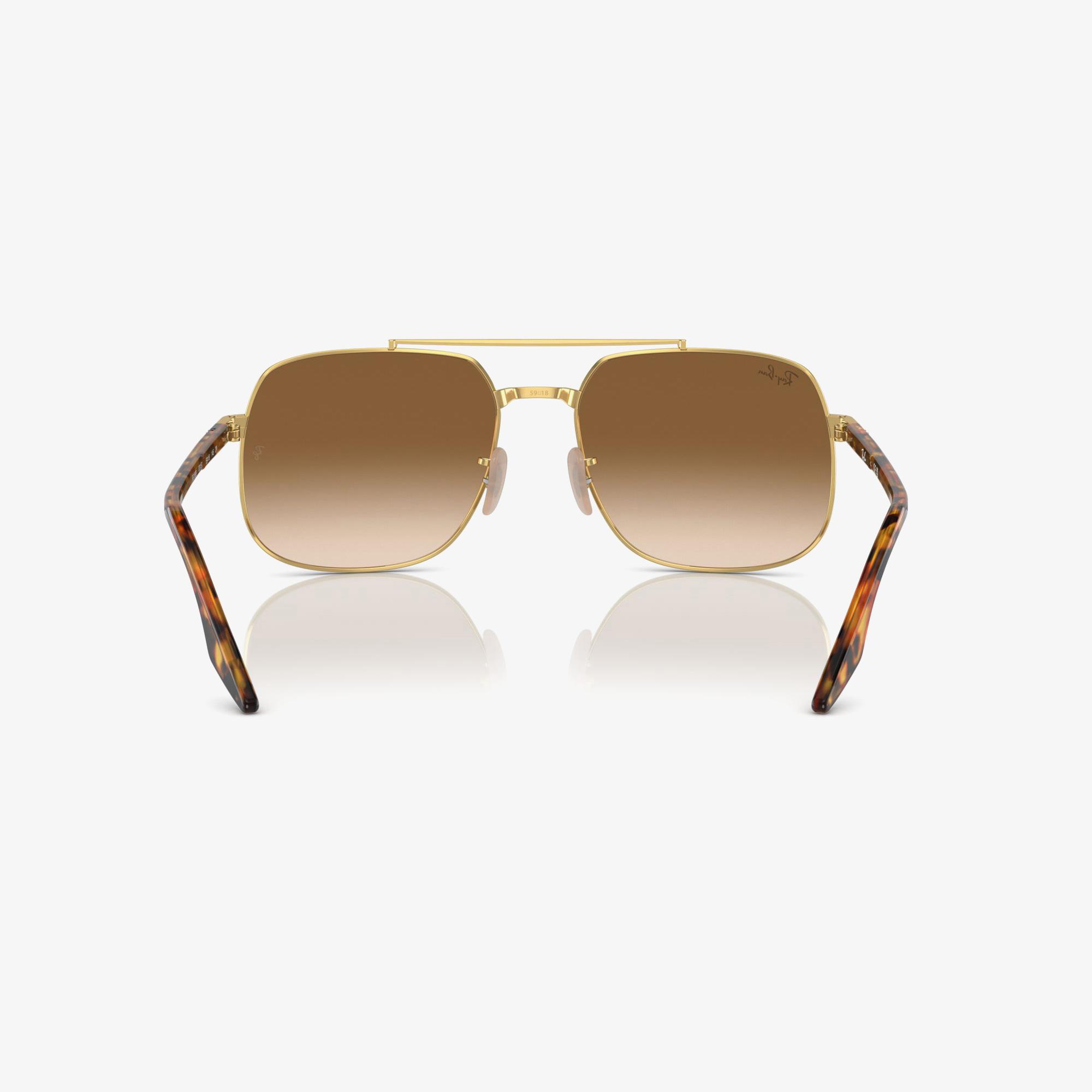 RAY-BAN 0RB3699 Unisex Altın Rengi Güneş Gözlüğü