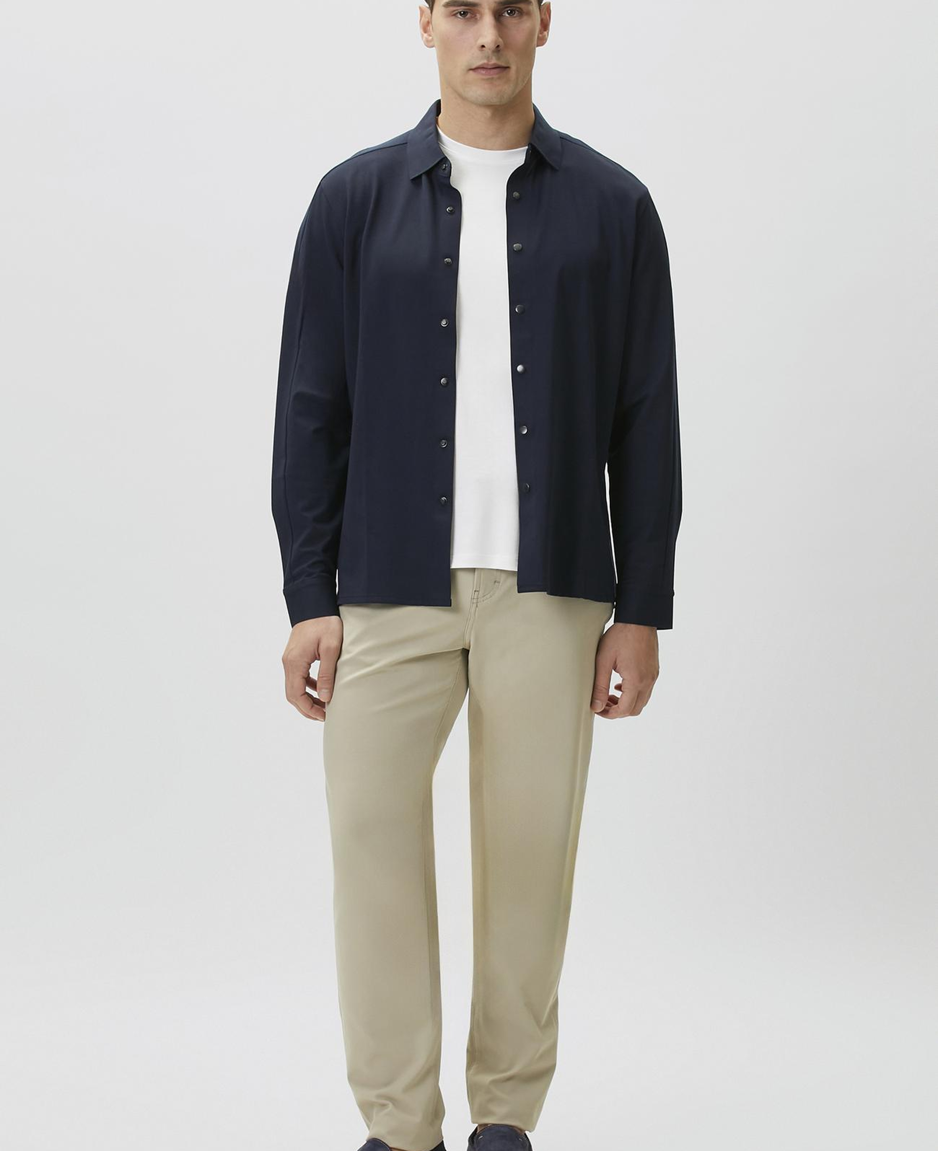 Network Erkek Slim Fit Lacivert Gömlek