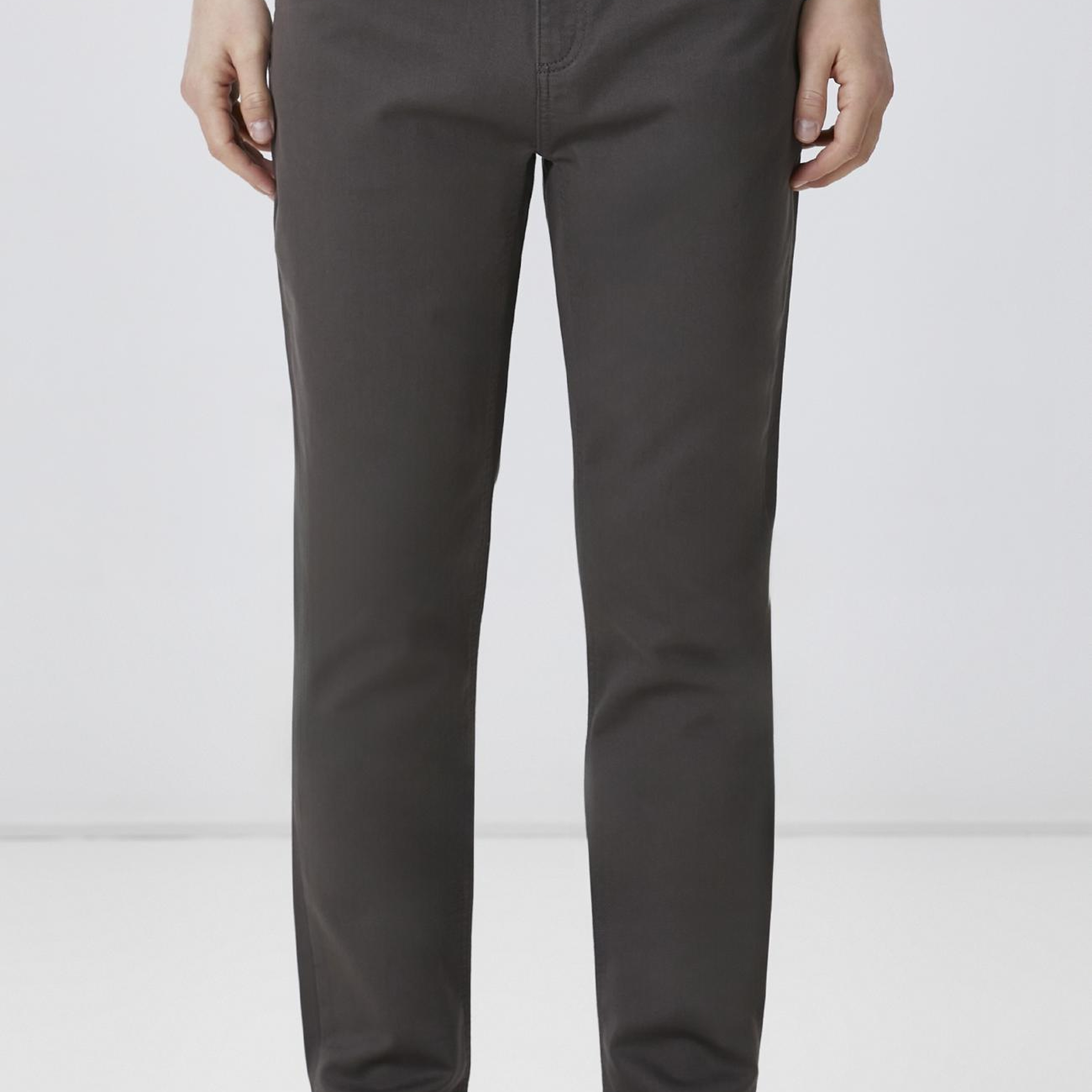 Network Erkek Haki Slim Fit 5 Cep Armür Desen Pantolon