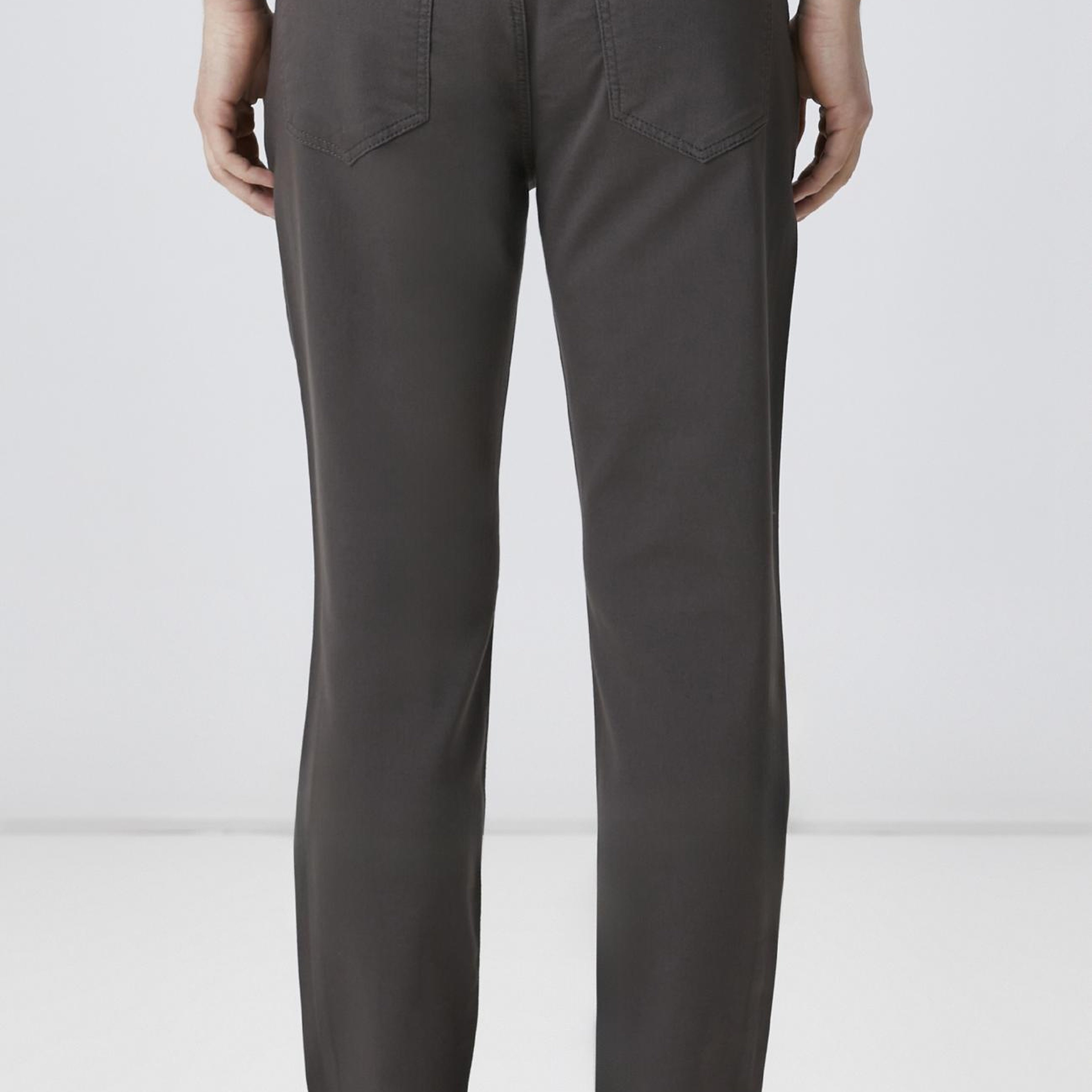 Network Erkek Haki Slim Fit 5 Cep Armür Desen Pantolon