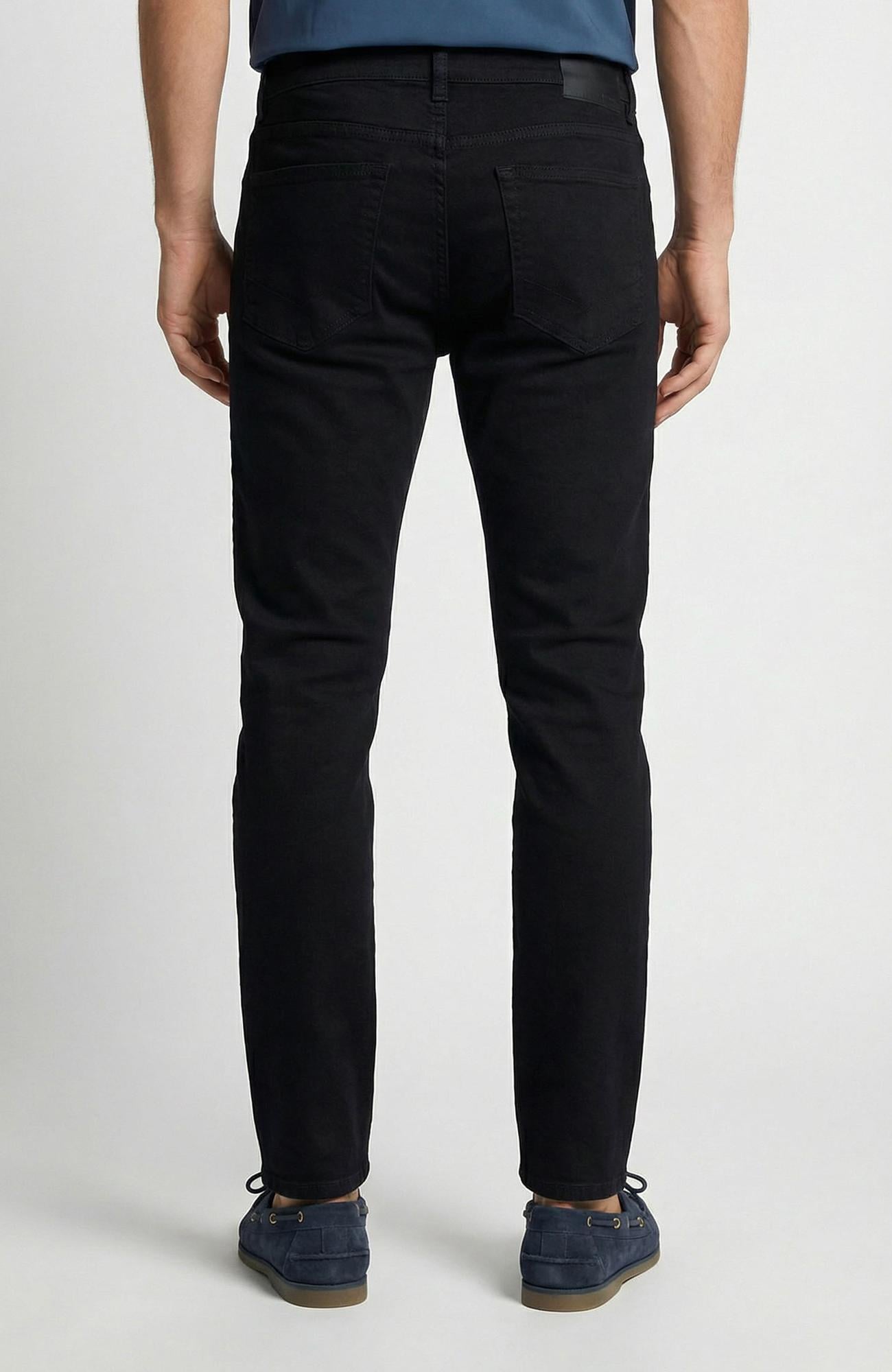 Network Erkek Siyah 5 Cep Denim Pantolon