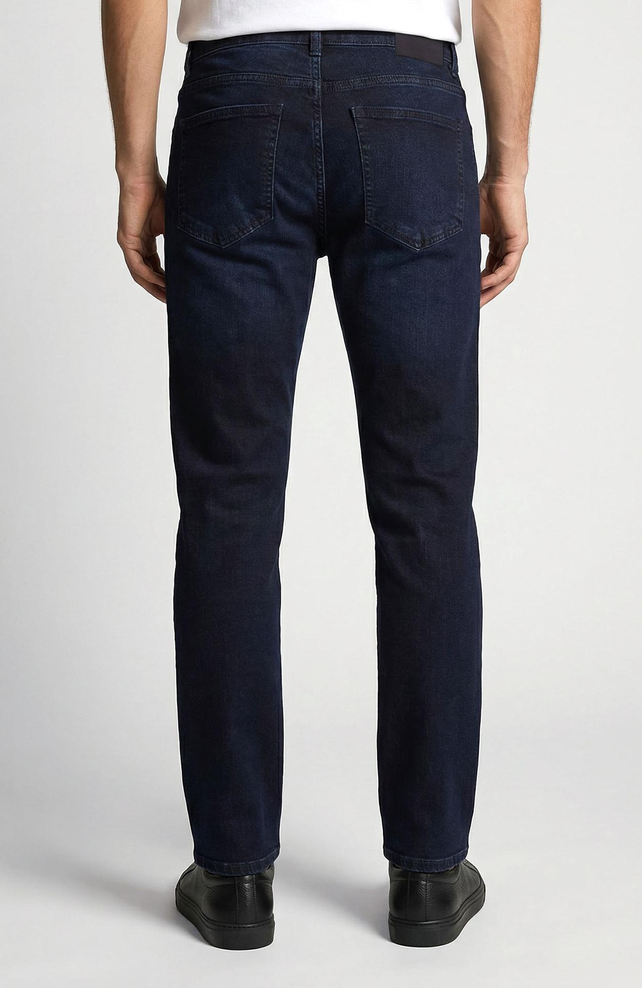 Network Erkek Slim Fit Koyu Lacivert 5 Cep Denim Pantolon